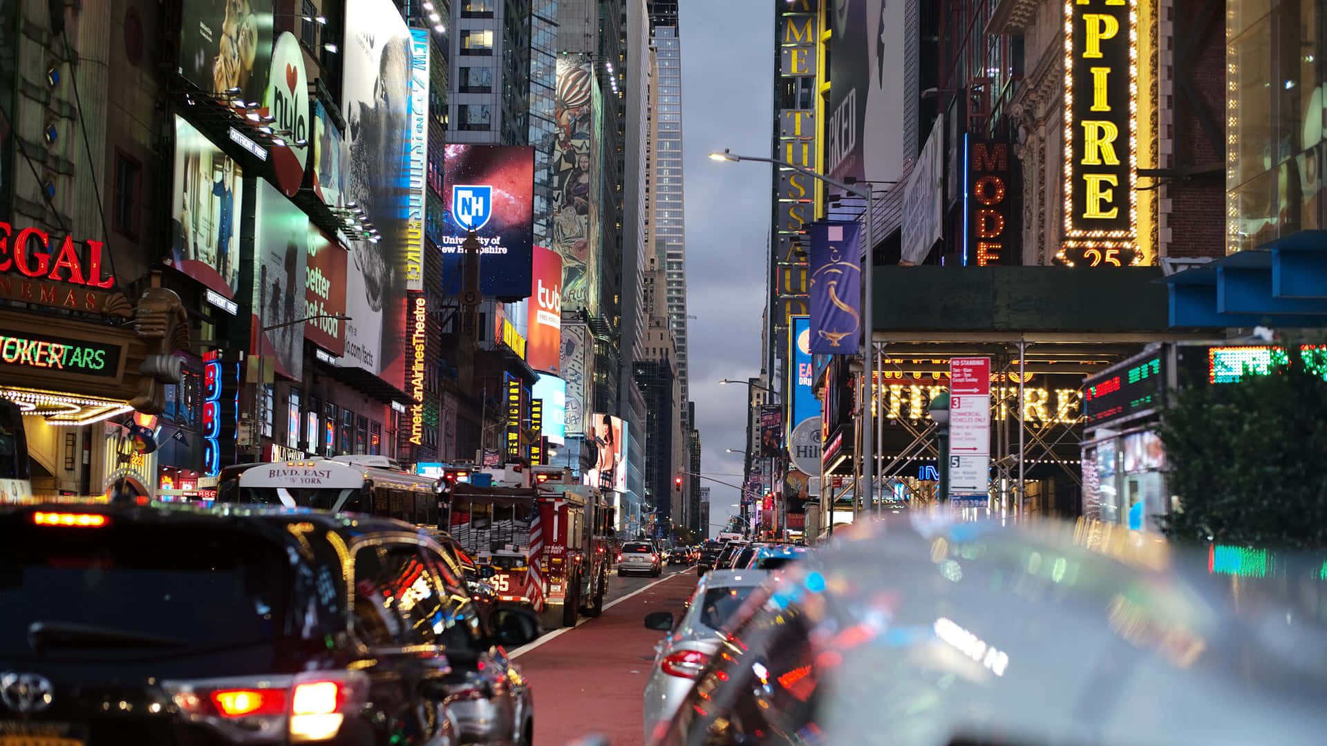 Bright Lights And Endless Energy In The Heart Of New York City - Times Square
