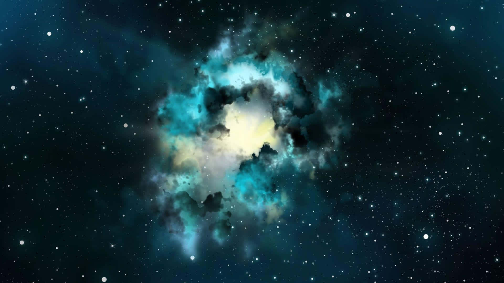 Bright Nebula Real Space Background