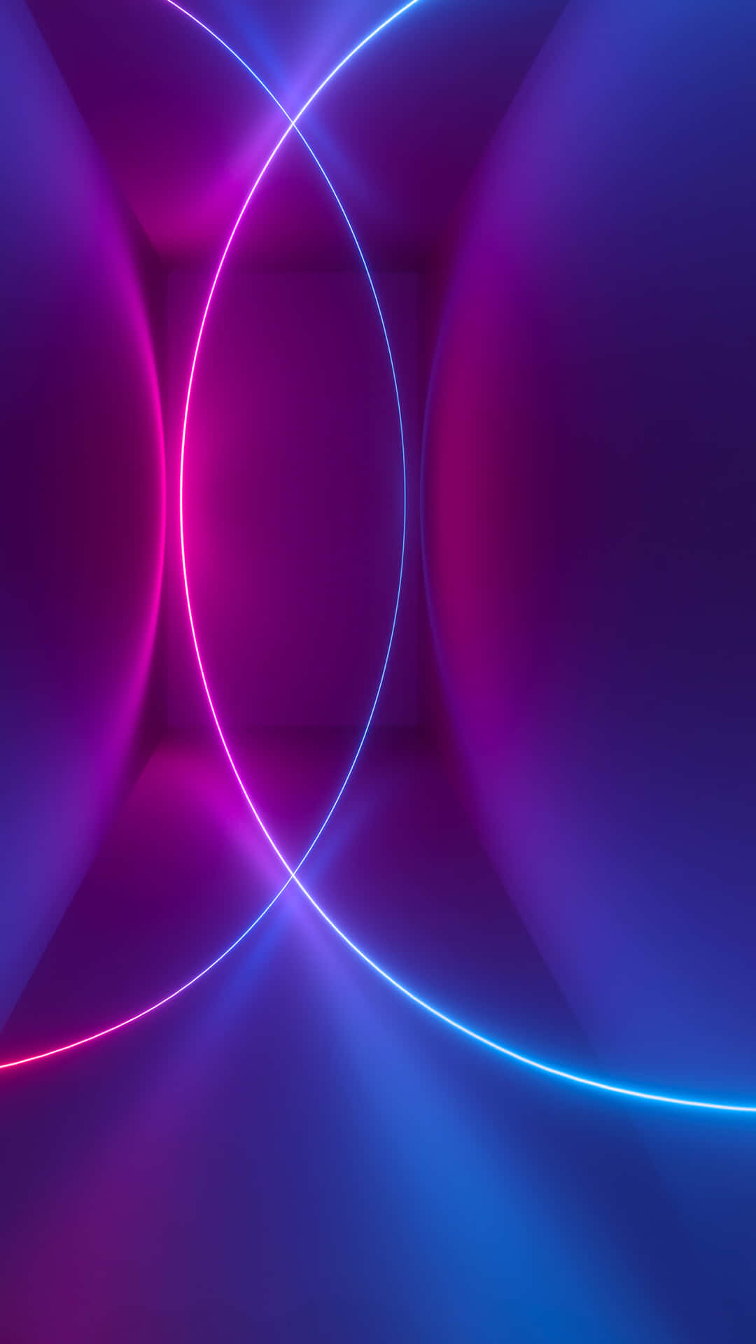 Bright Neon Colors Swirl In An Abstract Pattern Background