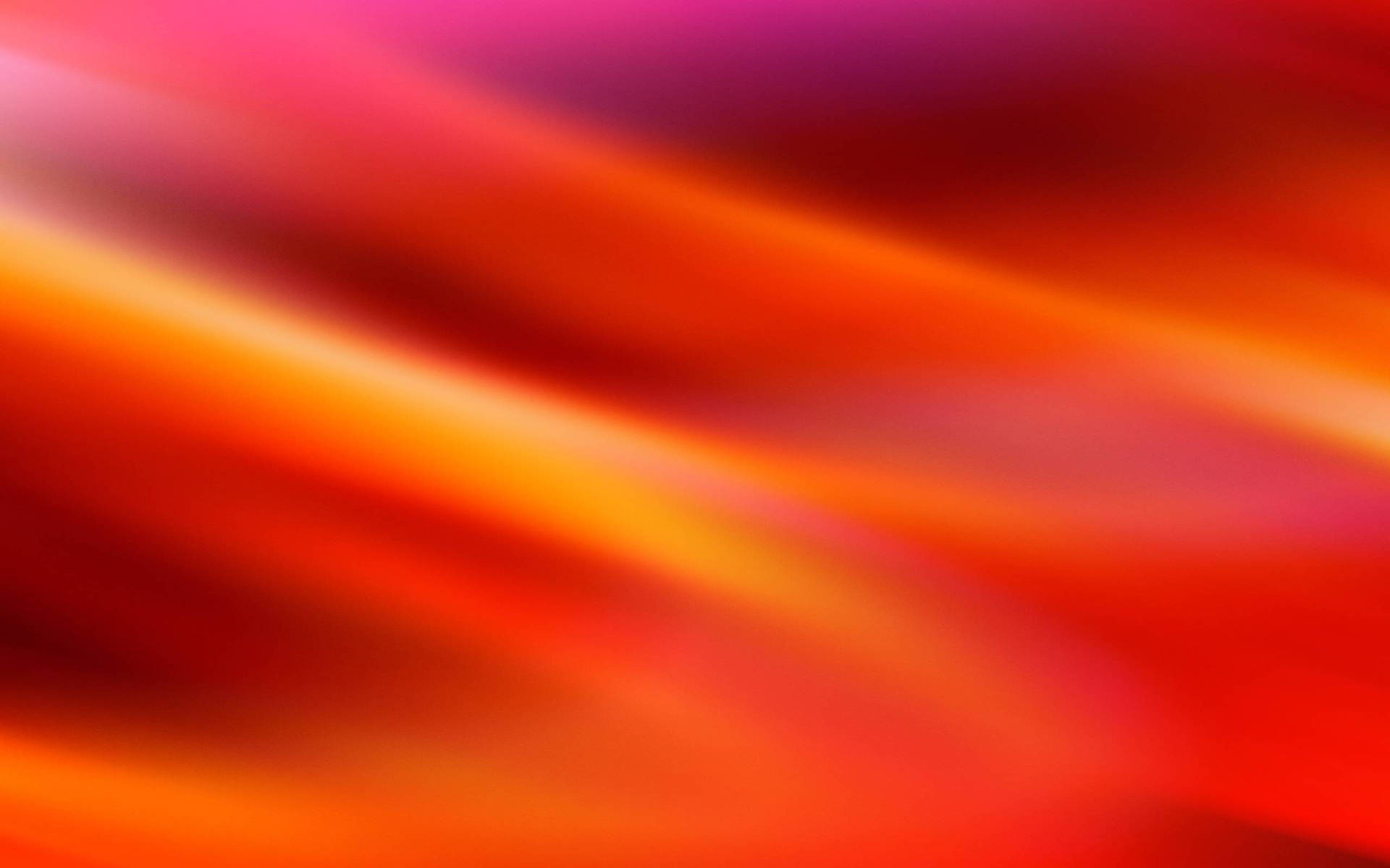 Bright Orange And Red Abstract