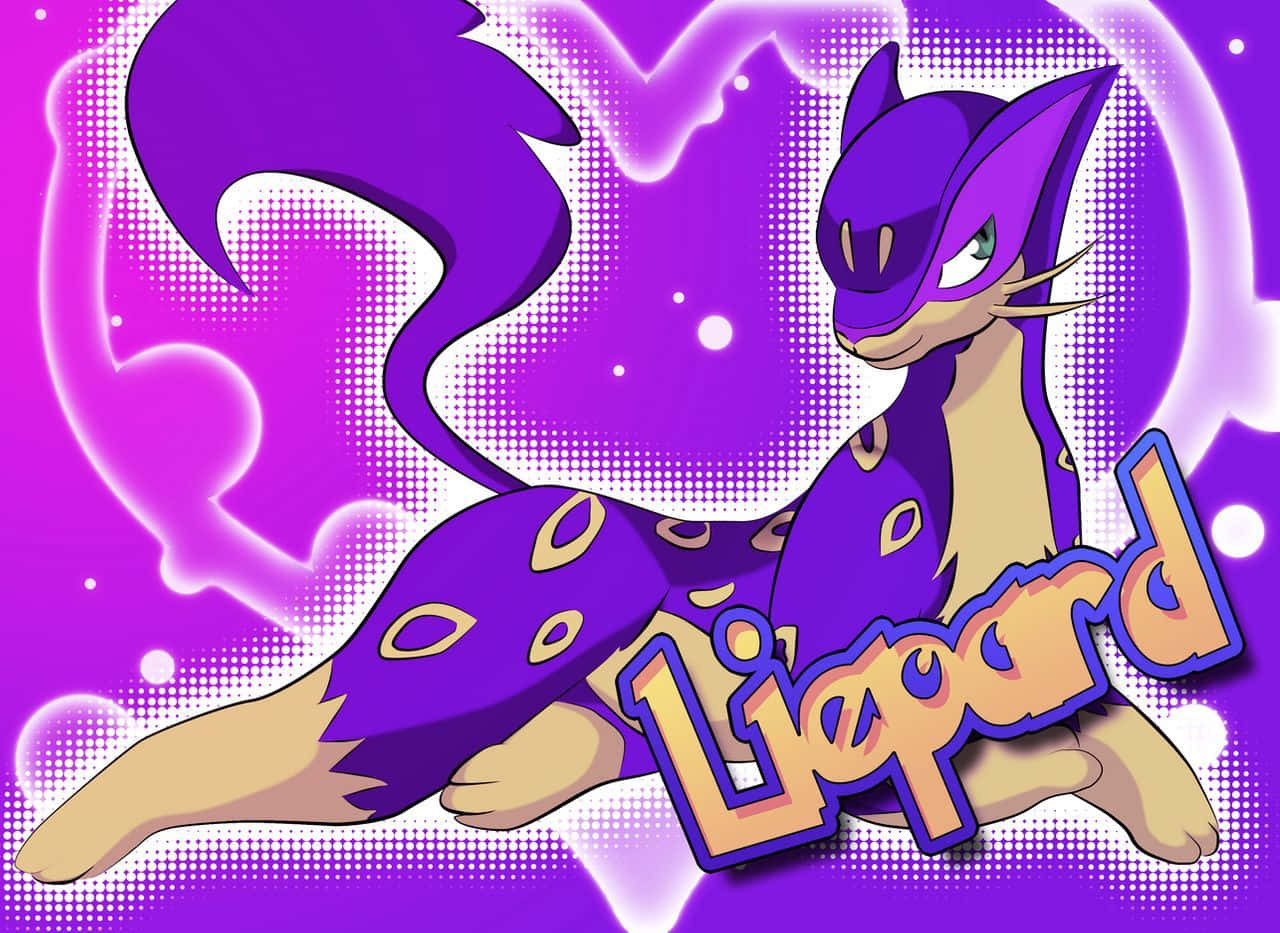 Bright Purple Liepard Background