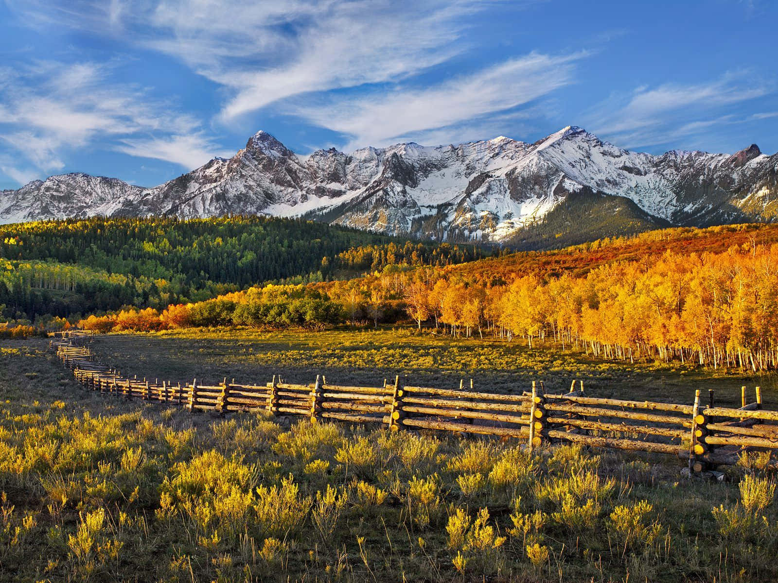 Bright Rocky Mountains Colorado Desktop