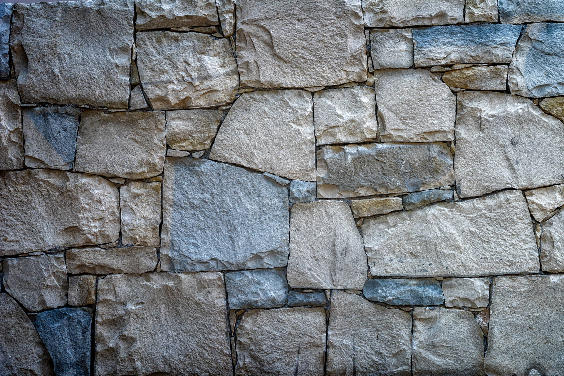 Bright Stone Wall Background