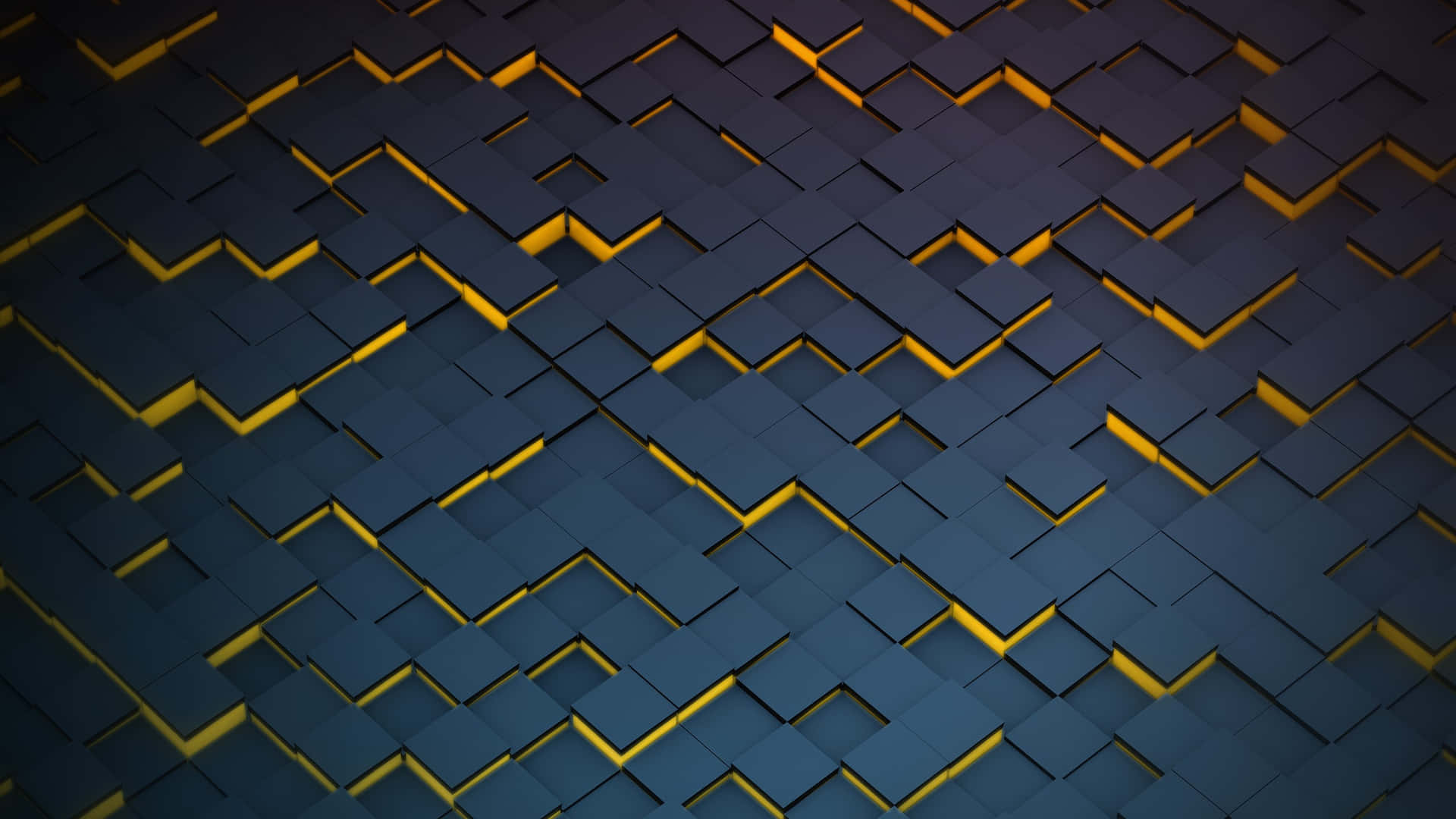 Bright Yellow Haze Brings Life To This Wallpaper Background