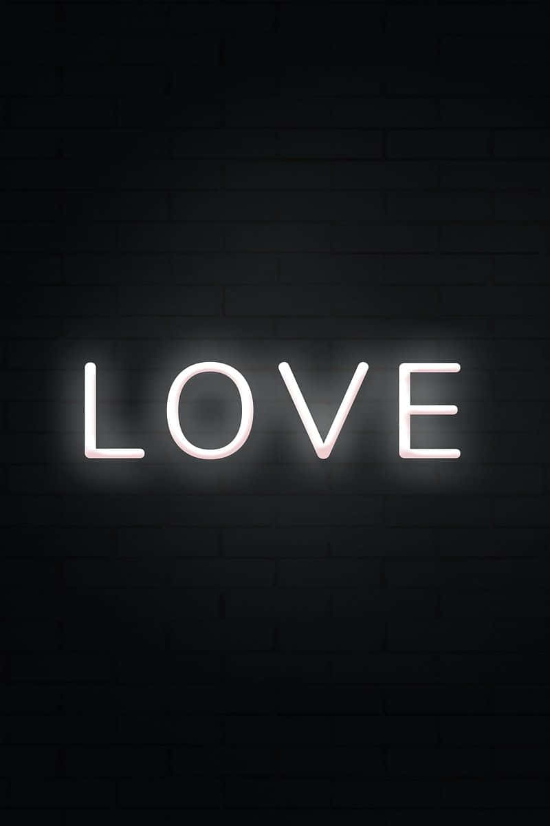 Brighten Any Space With Beautiful White Neon Lights Background