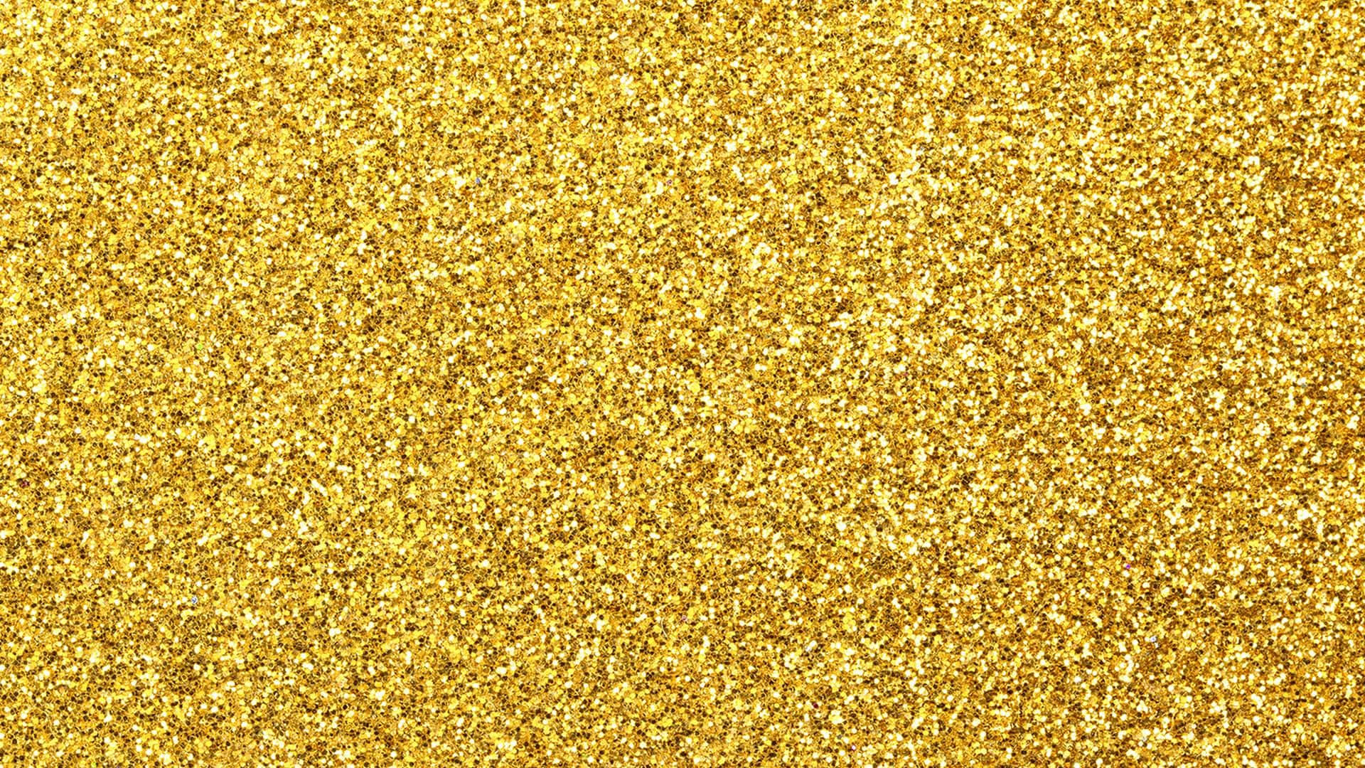Brighten Up Any Room With This Yellow Glitter Wallpaper! Background