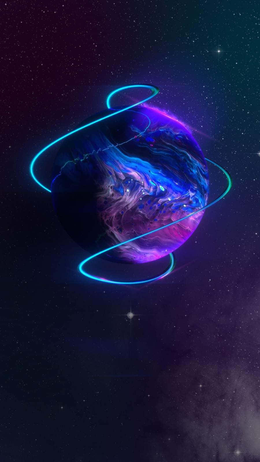 Brighten Up The Night With Epic Neon Background