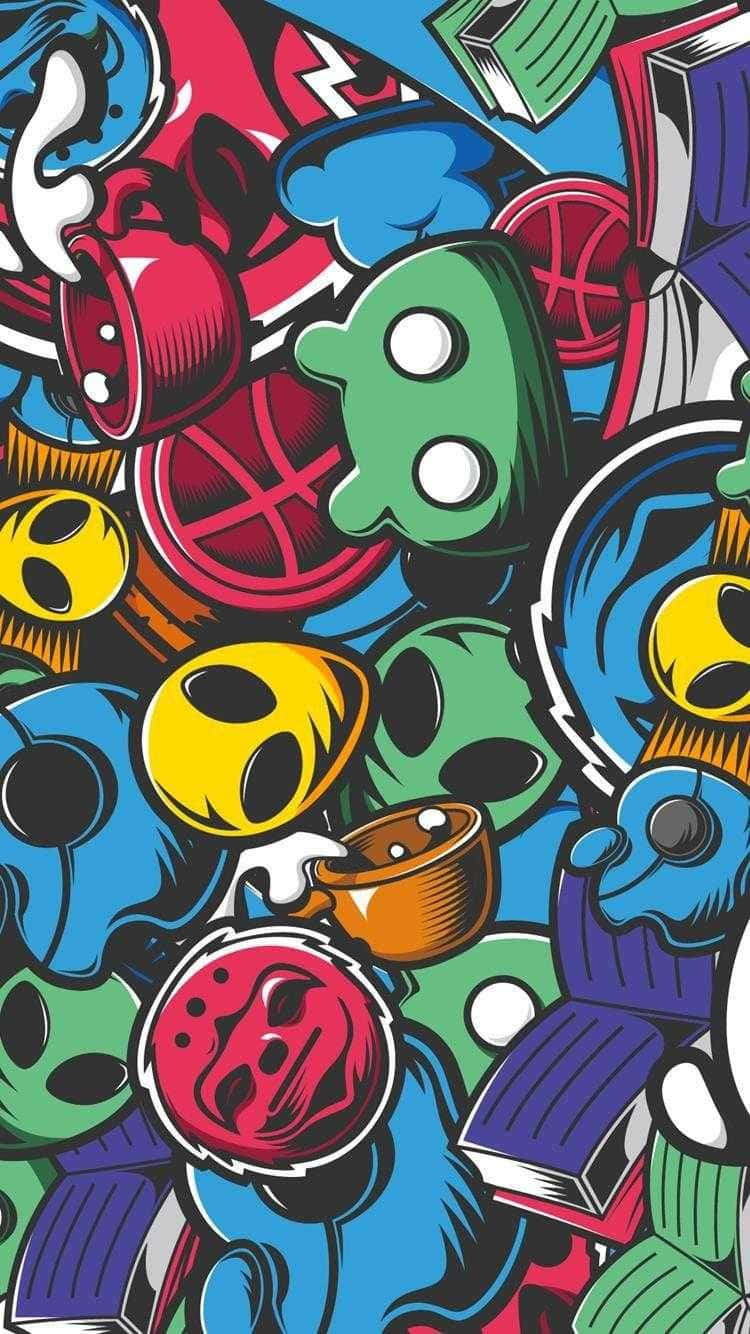 Brighten Up Your City Walls With Dope Graffiti Background