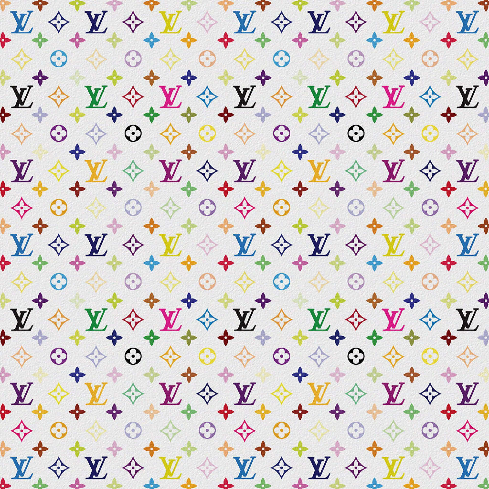 Brighten Up Your Day With A Bold Louis Vuitton Print. Background