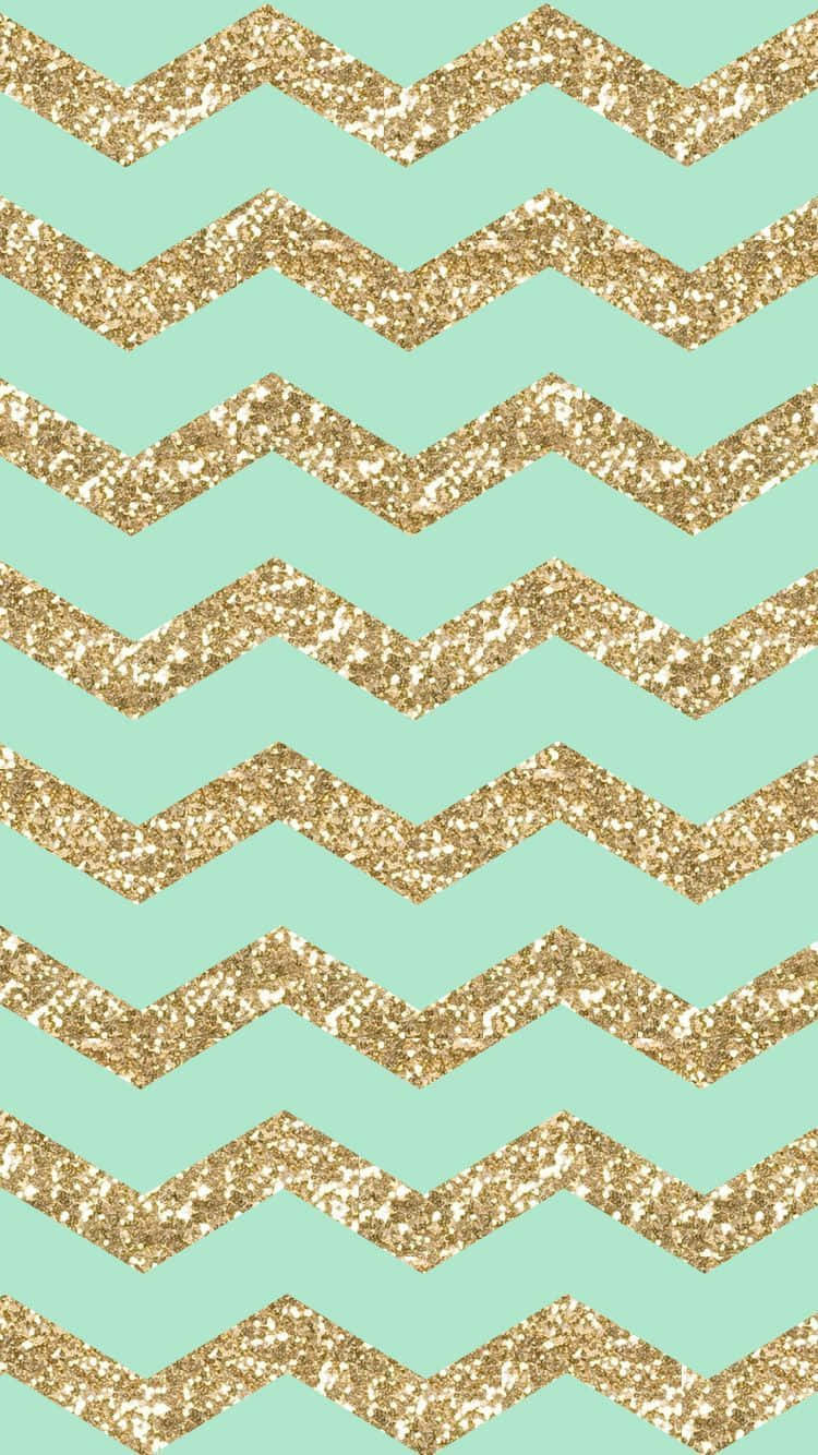 Brighten Up Your Day With A Chevron Iphone Background