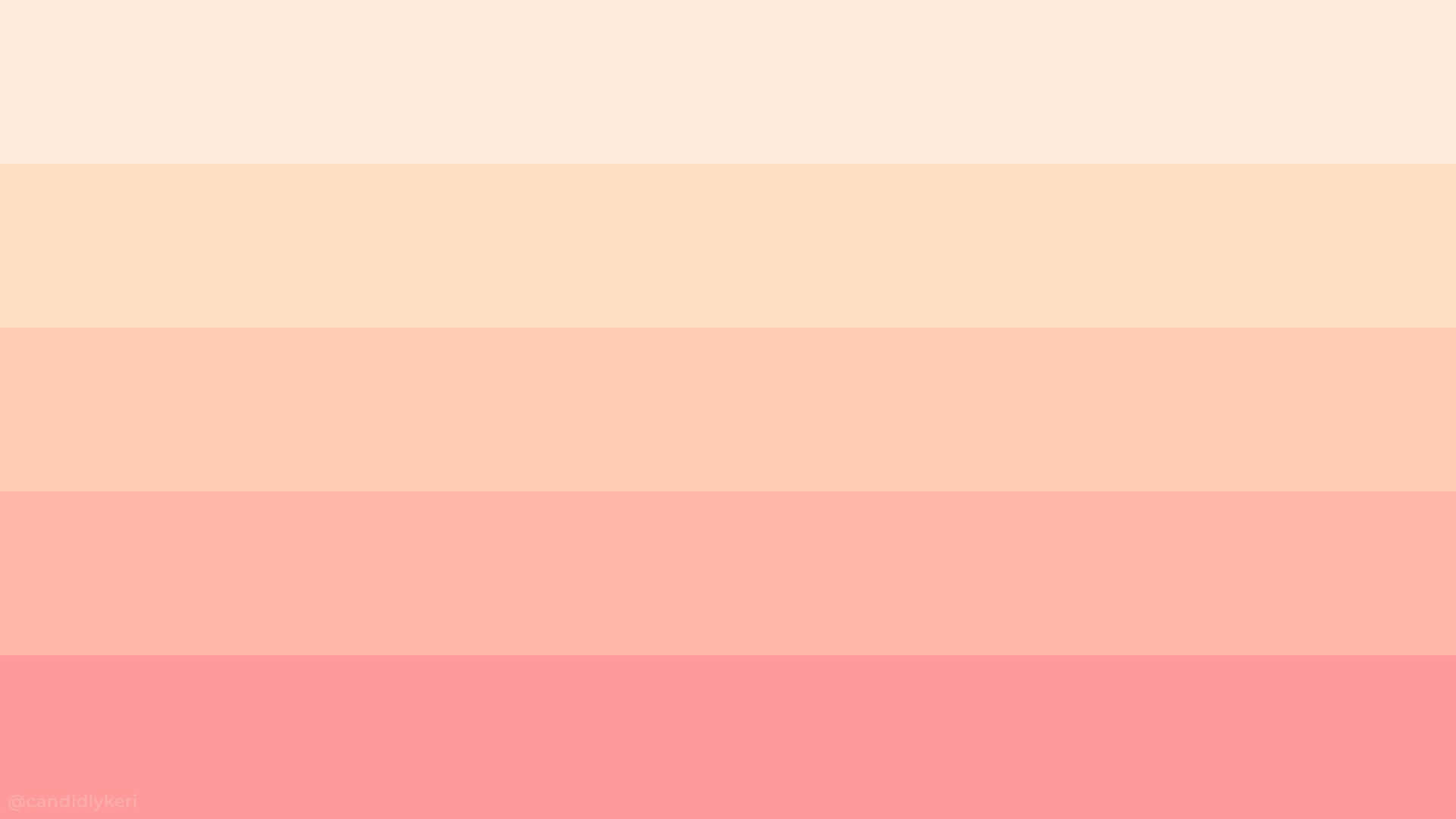 Brighten Up Your Day With A Dose Of Pastel Peach Aesthetic Background