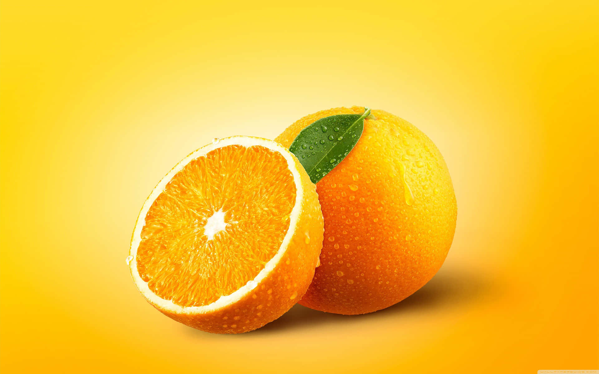 Brighten Up Your Day With An Orange Desktop Background