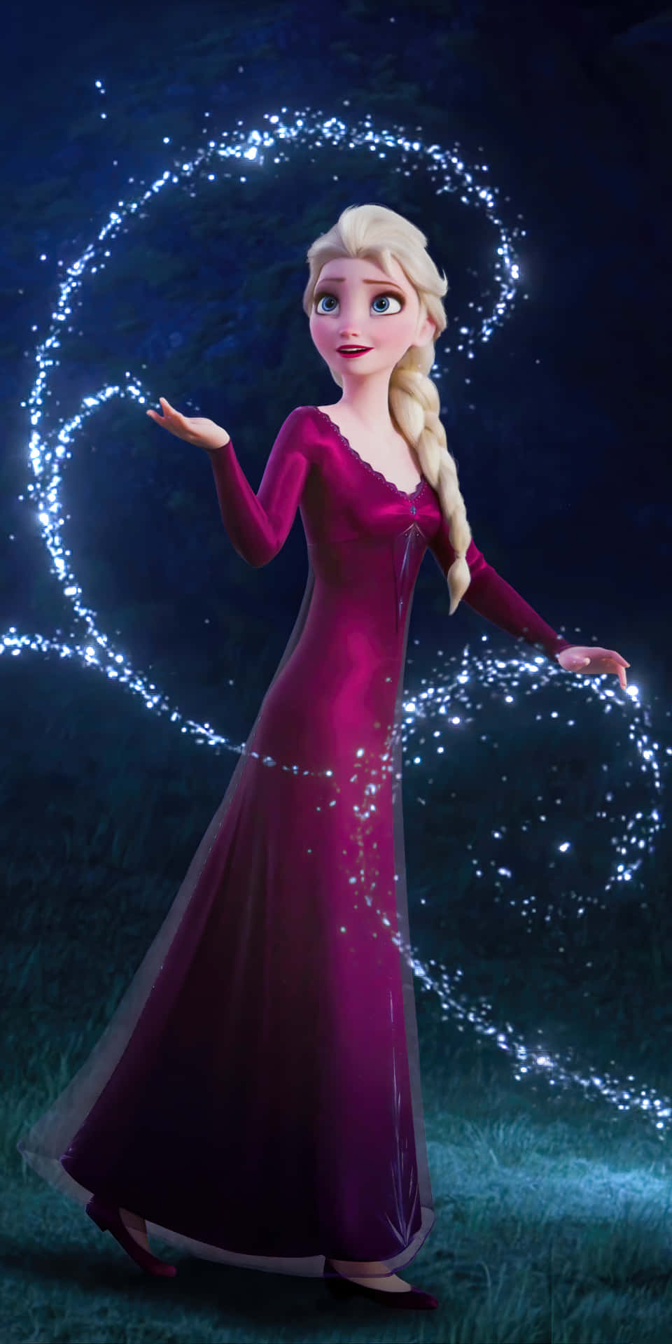Brighten Up Your Day With Elsa Phone Background
