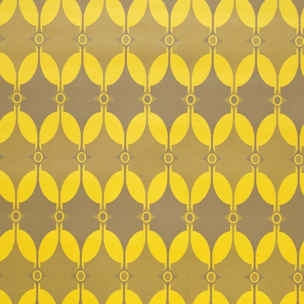 Brighten Up Your Day With Retro Yellow Background