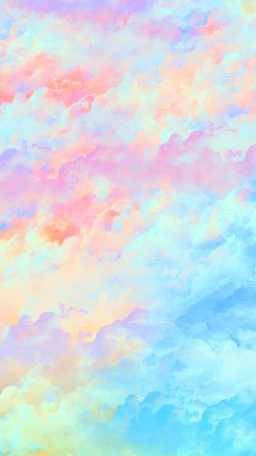 Brighten Up Your Day With This Adorable Cute Rainbow Background