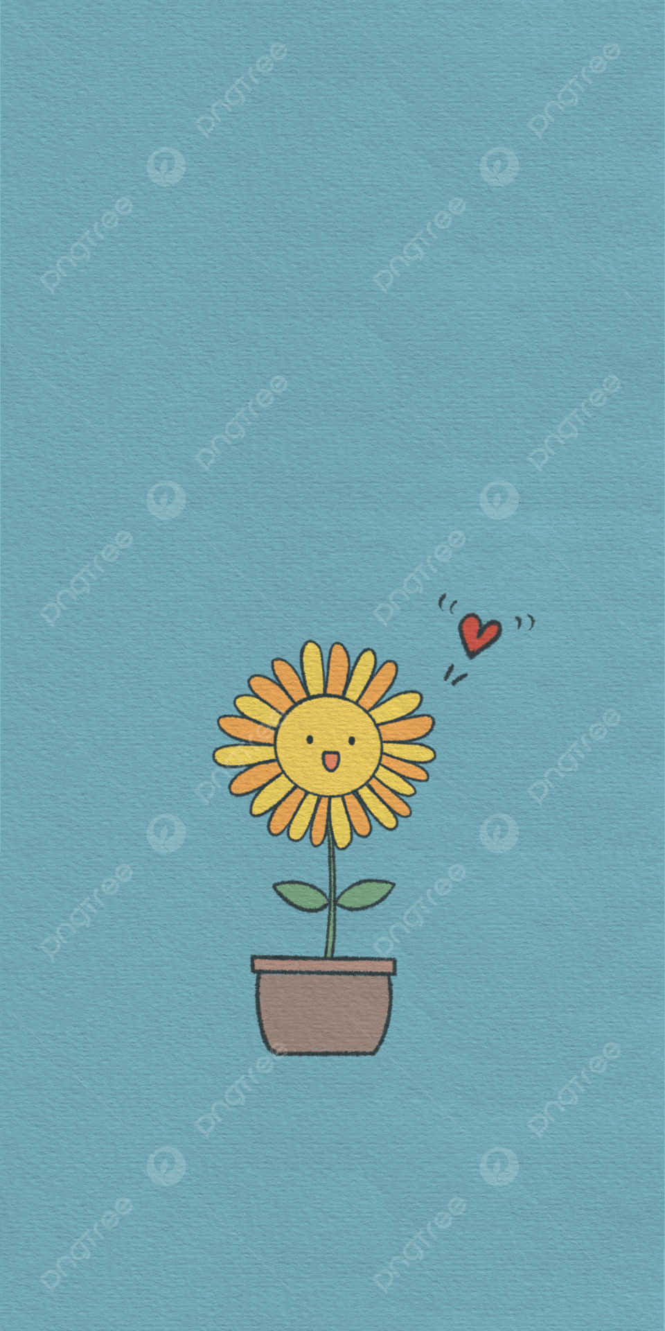 Brighten Up Your Day With This Adorable Cute Sun! Background