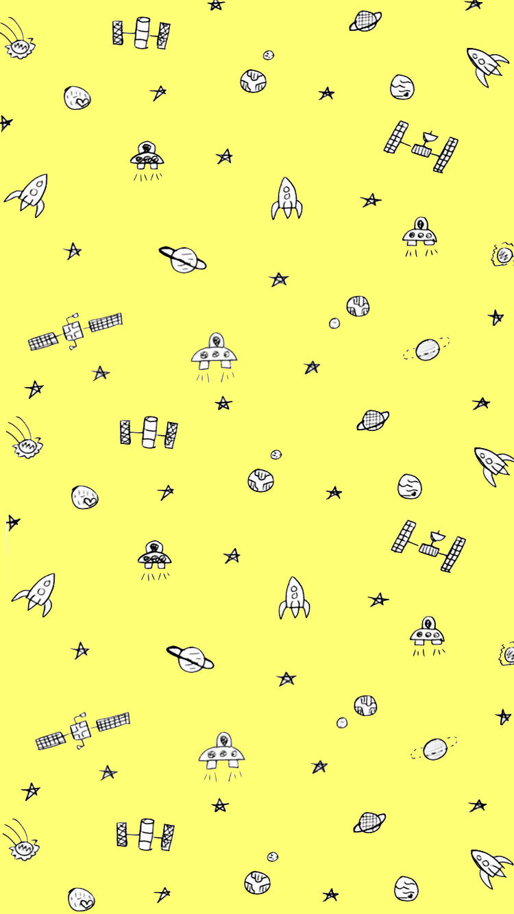 Brighten Up Your Day With This Cheerful Yellow Aesthetic! Background