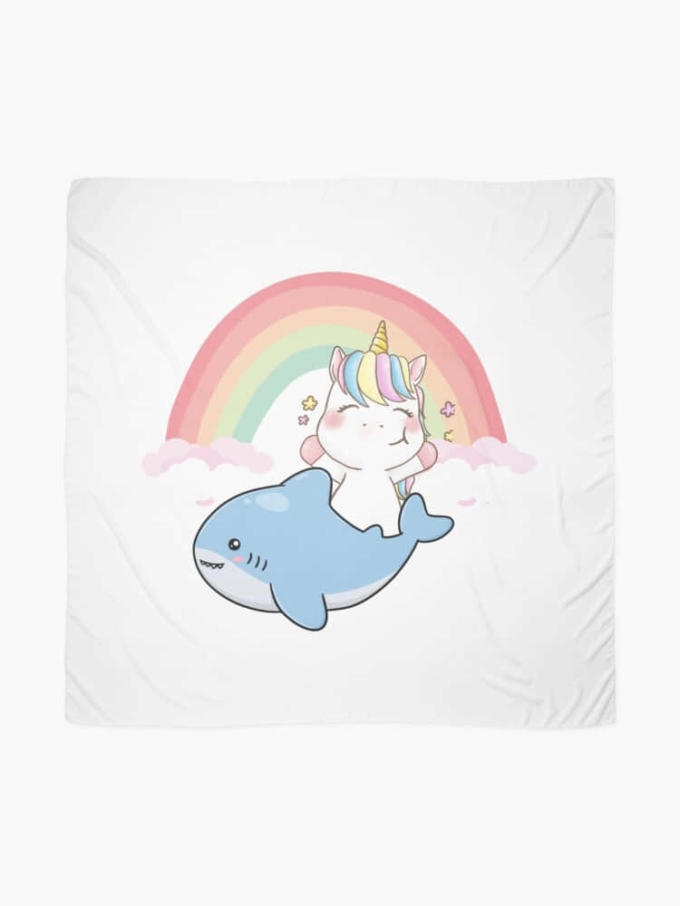 Brighten Up Your Day With This Colorful Rainbow Pastel Image! Background