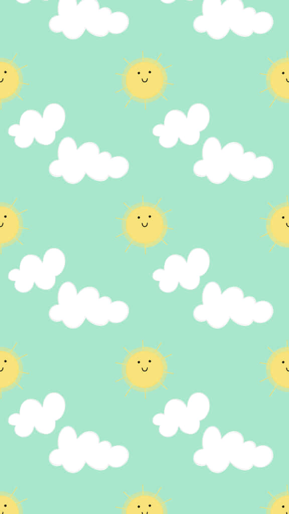 Brighten Up Your Day With This Cute Sun. Background