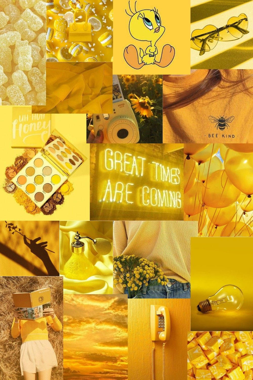 Brighten Up Your Day With This Happy Yellow Aesthetic Background