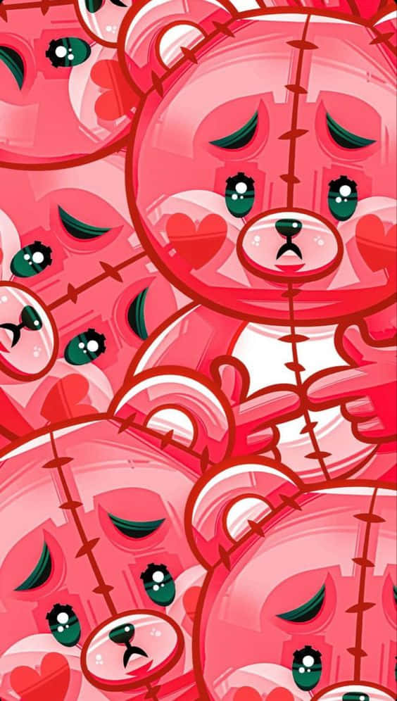 Brighten Up Your Day With This Vibrant Red Iphone Background