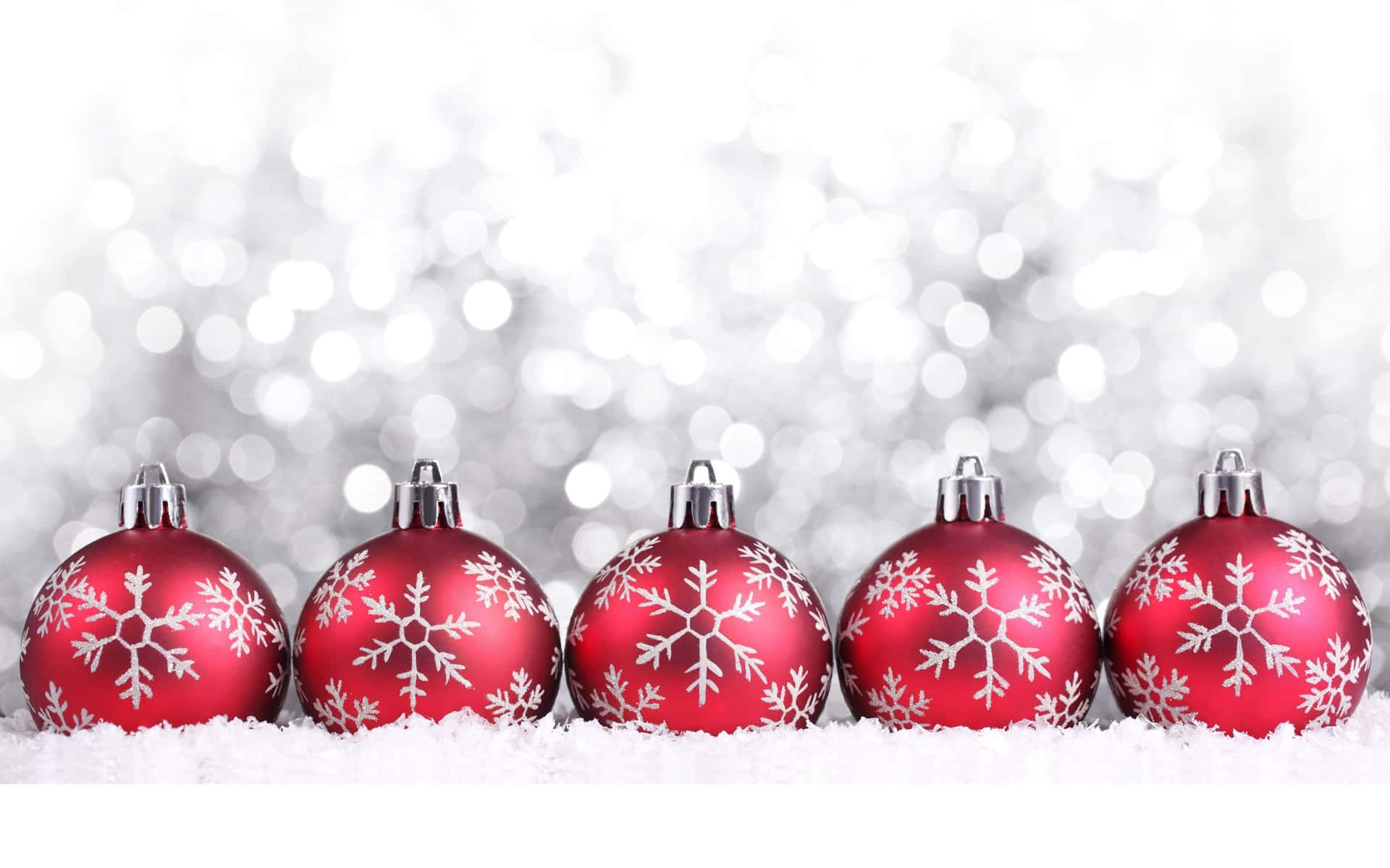 Brighten Up Your Holiday Season With A Festive Red Aesthetic Christmas! Background
