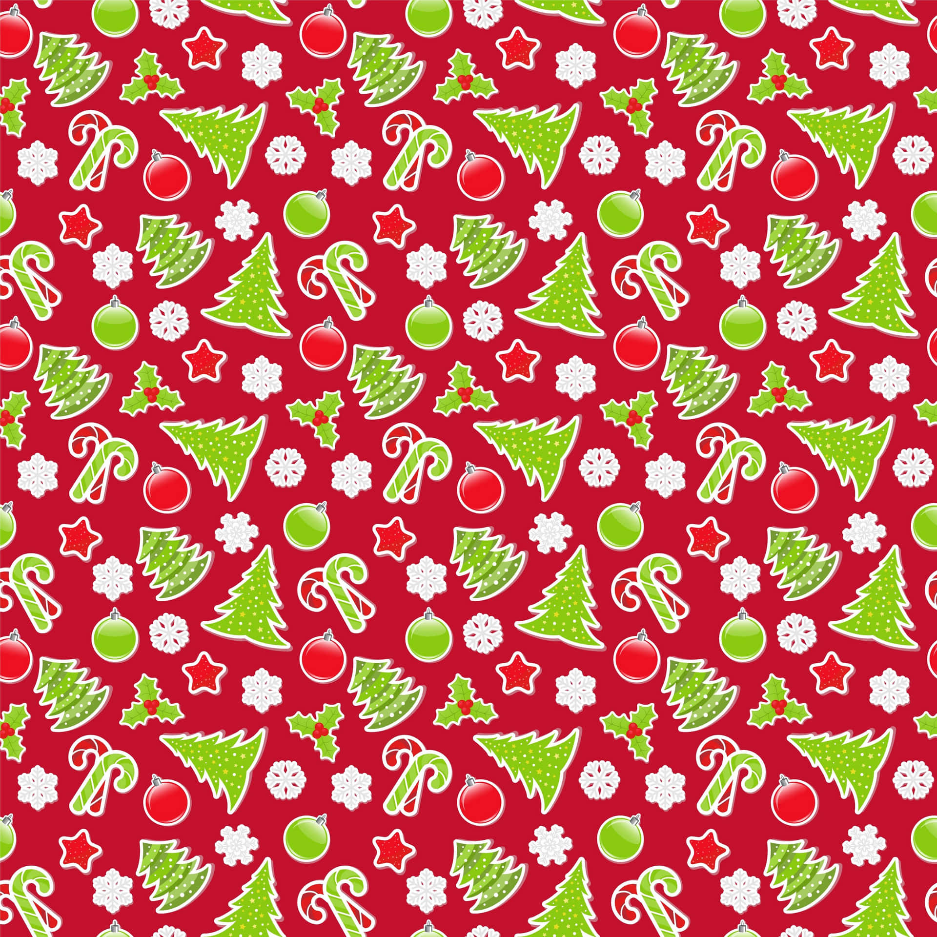 Brighten Up Your Holidays With This Colorful Christmas Pattern Background