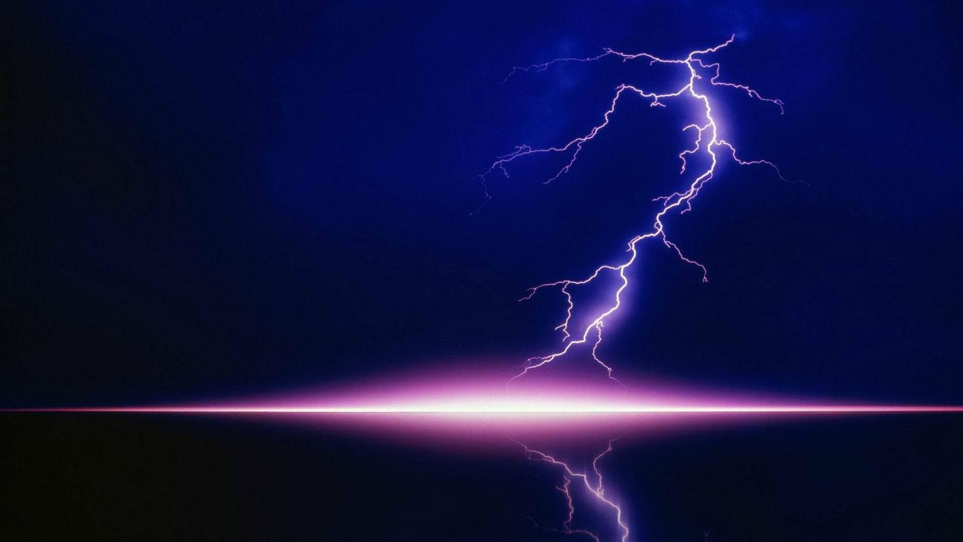 Brighten Up Your Low Spirits With This Aesthetic Lightning Background