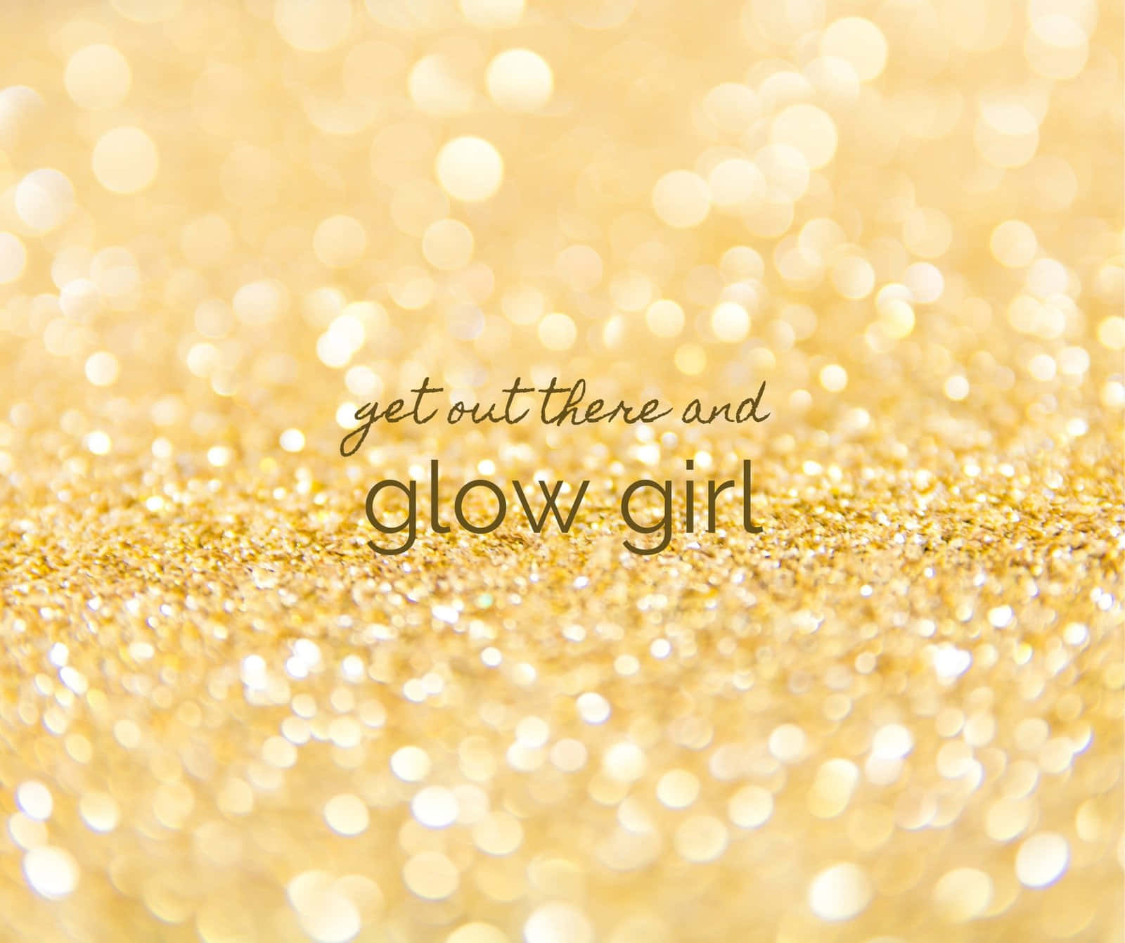 Brighten Up Your Space With Yellow Glitter Background