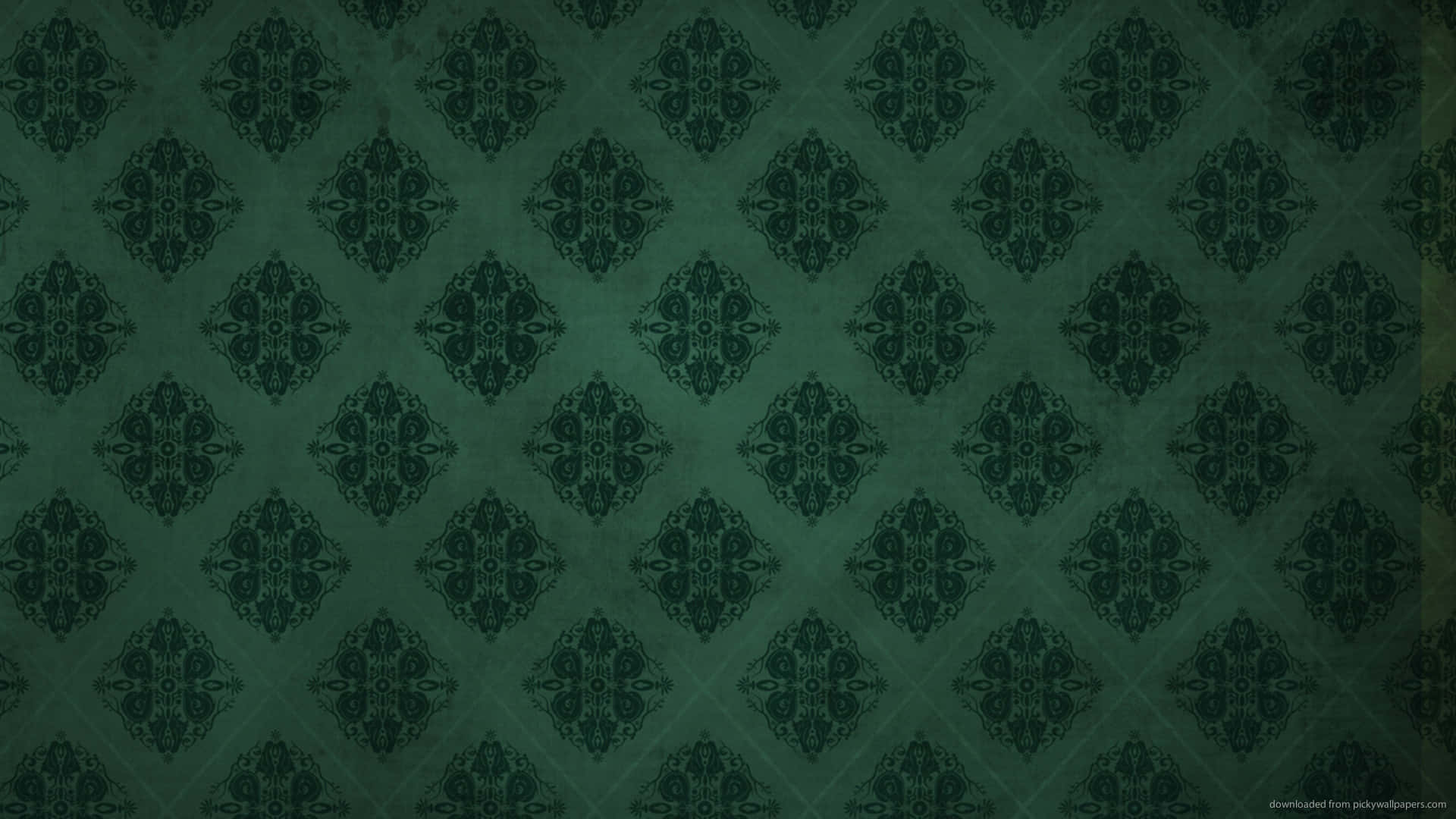 Brighten Up Your Walls With This Bold, Green Pattern Wallpaper Background