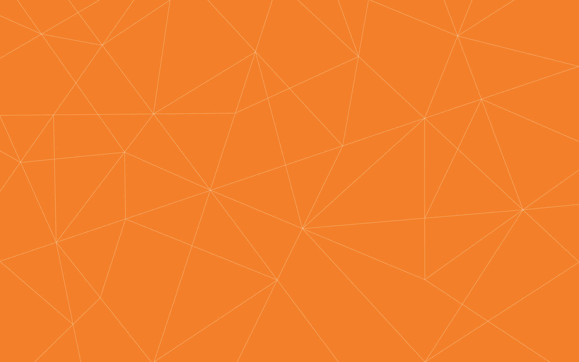 Brighten Up Your Workspace With A Vibrant Orange Desktop. Background