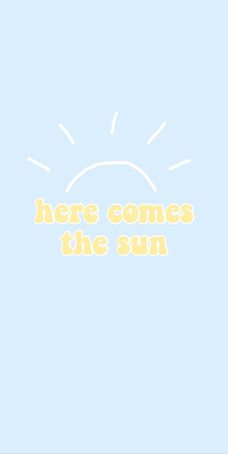 Brighten Up Your World With A Cute Sun Background
