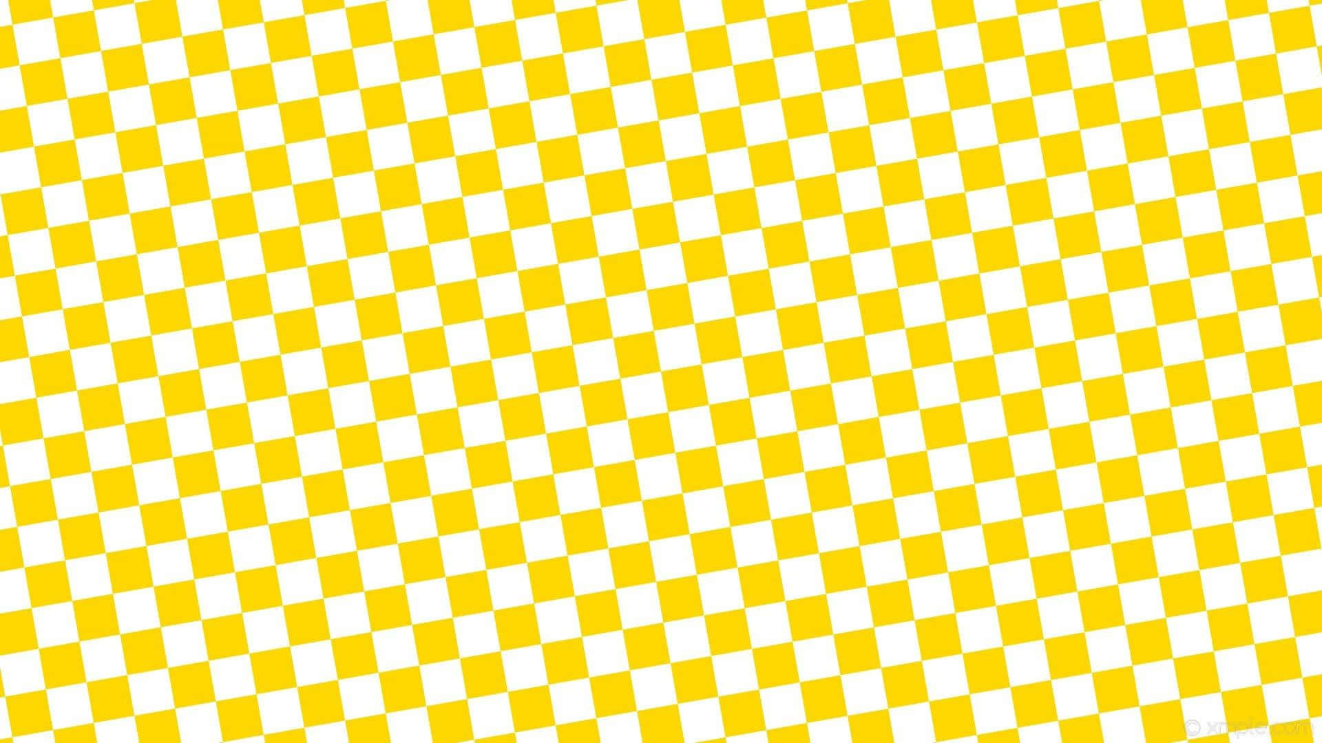 Brighten Your Day With A Cute Yellow Desktop Background