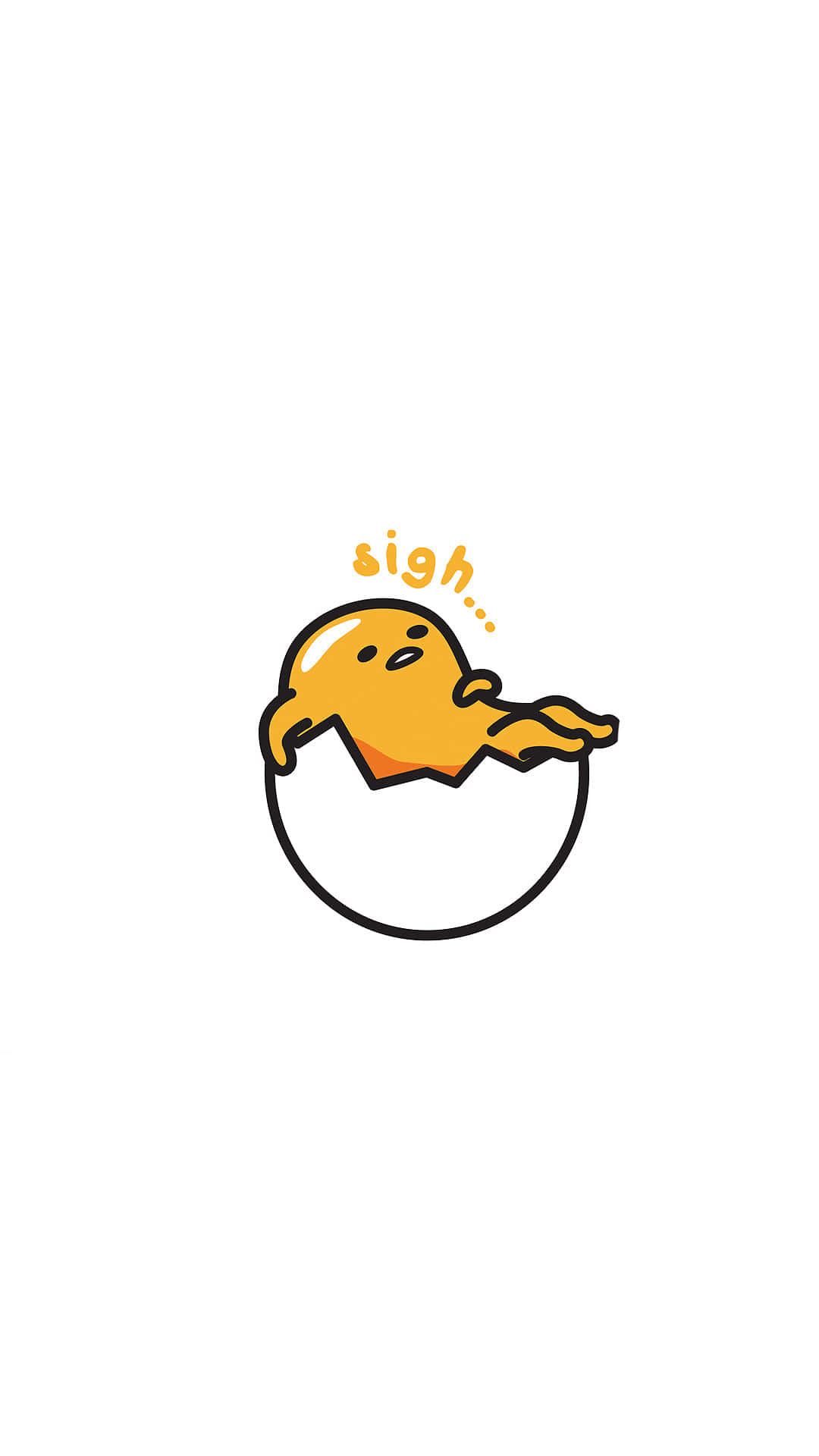 Brighten Your Day With Gudetama Phone! Background