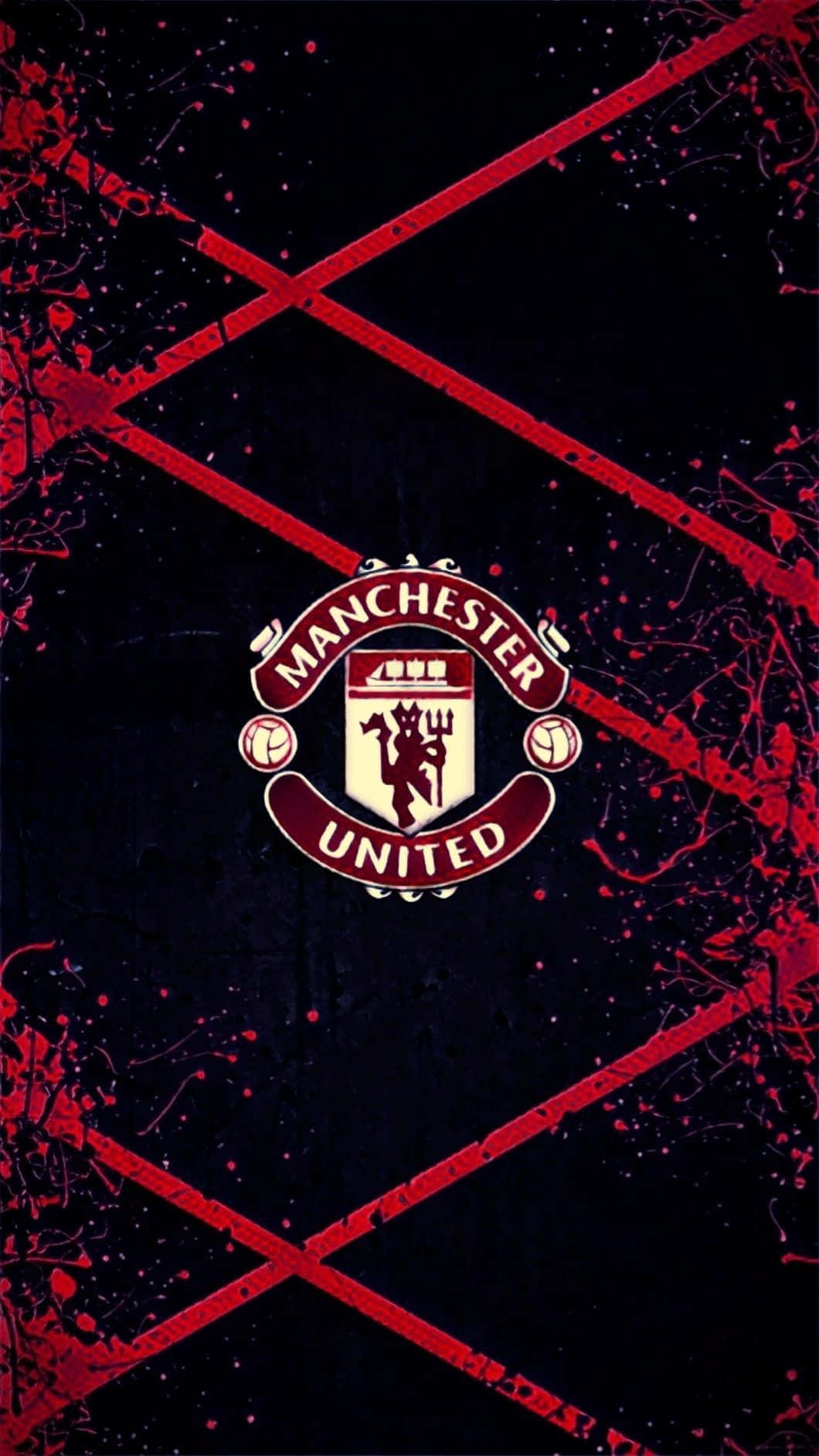 Brighten Your Day With Manchester United Football Club Spirit On Your Iphone Background