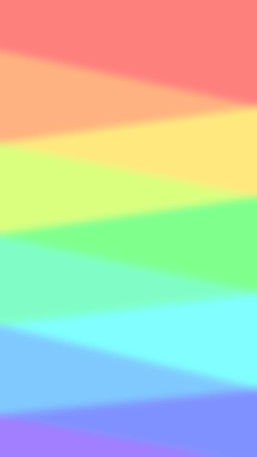 Brighten Your Days With A Vibrant Pastel Rainbow Iphone Background