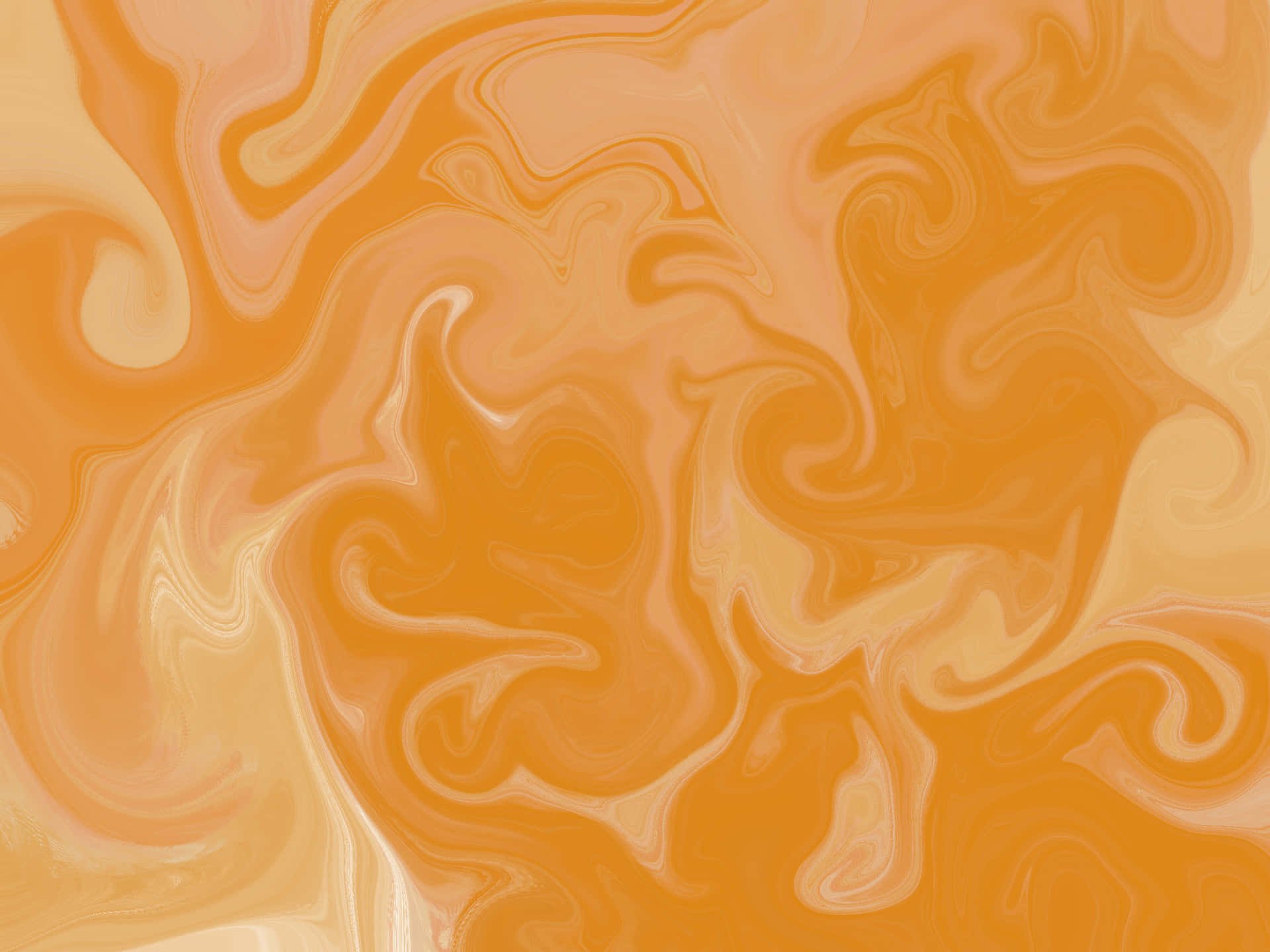 Brighten Your Desktop With An Orange Background