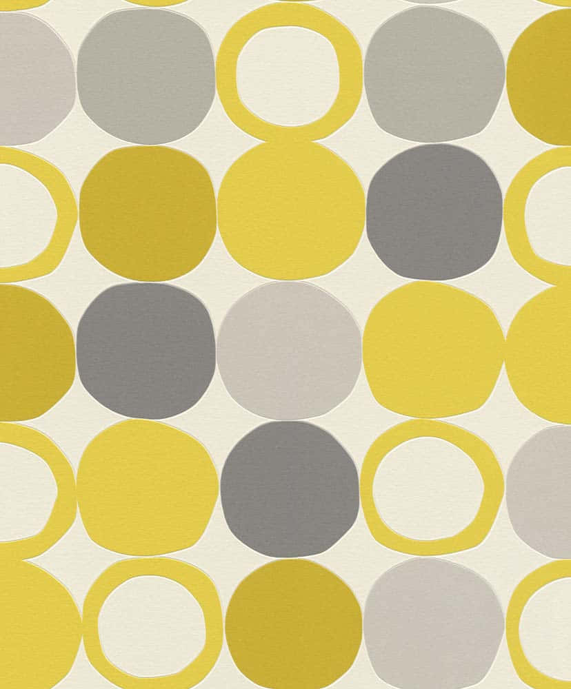 Brighten Your Mood With Retro Yellow Background