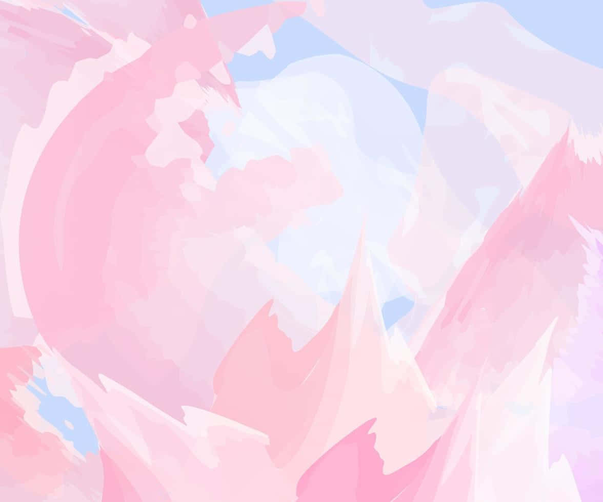 Brighten Your Space With This Pink Watercolor Background