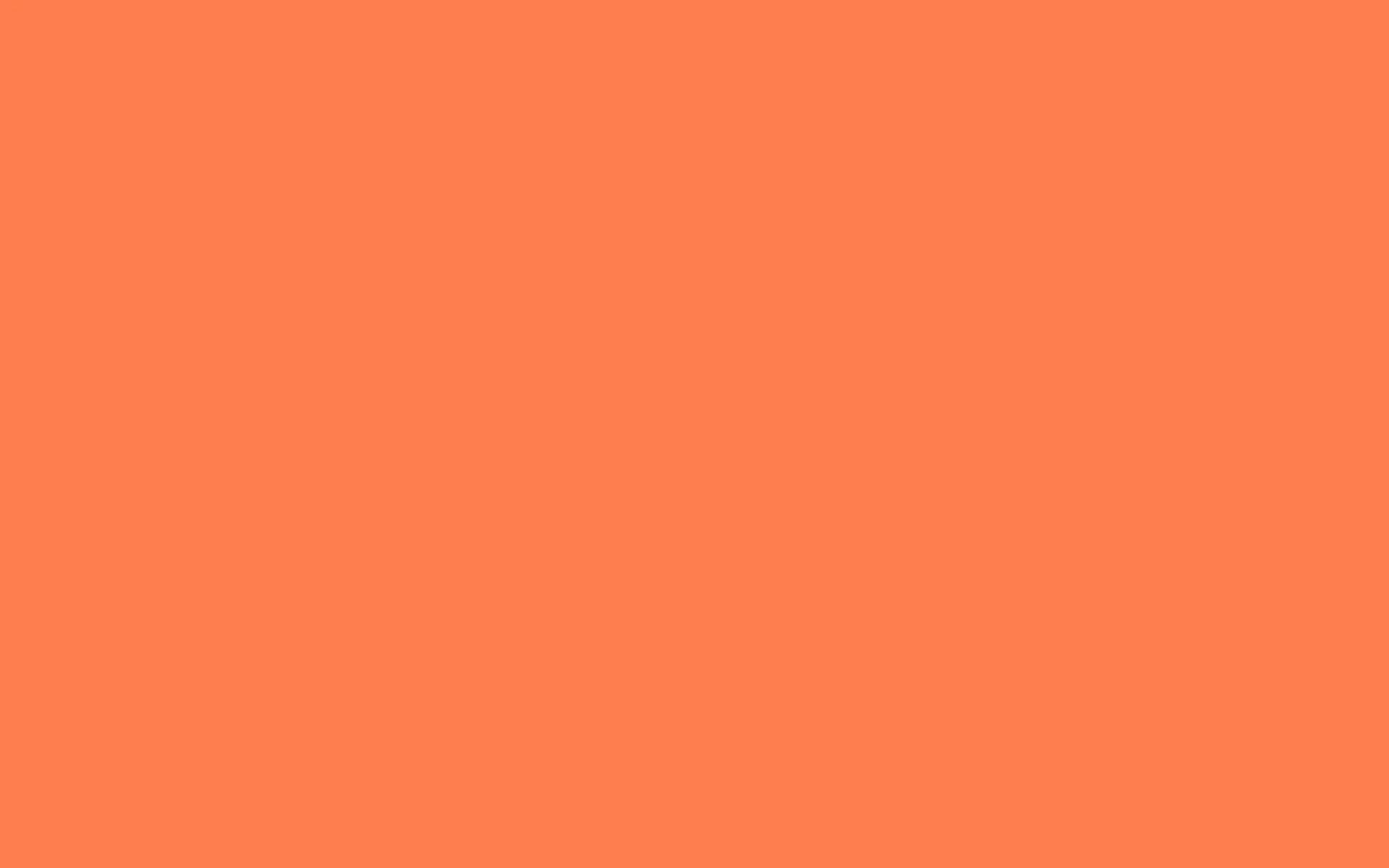 Brighten Your World With Solid Orange Background