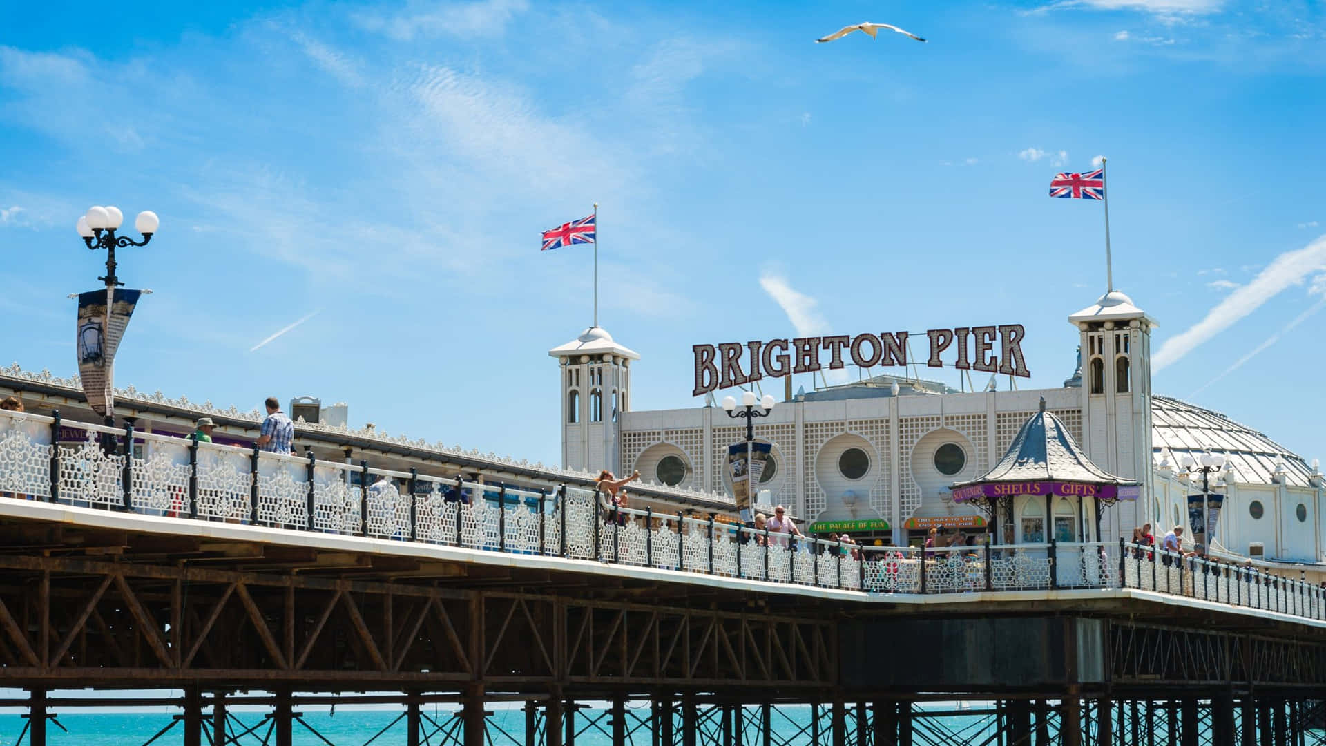 Brighton Pier Background