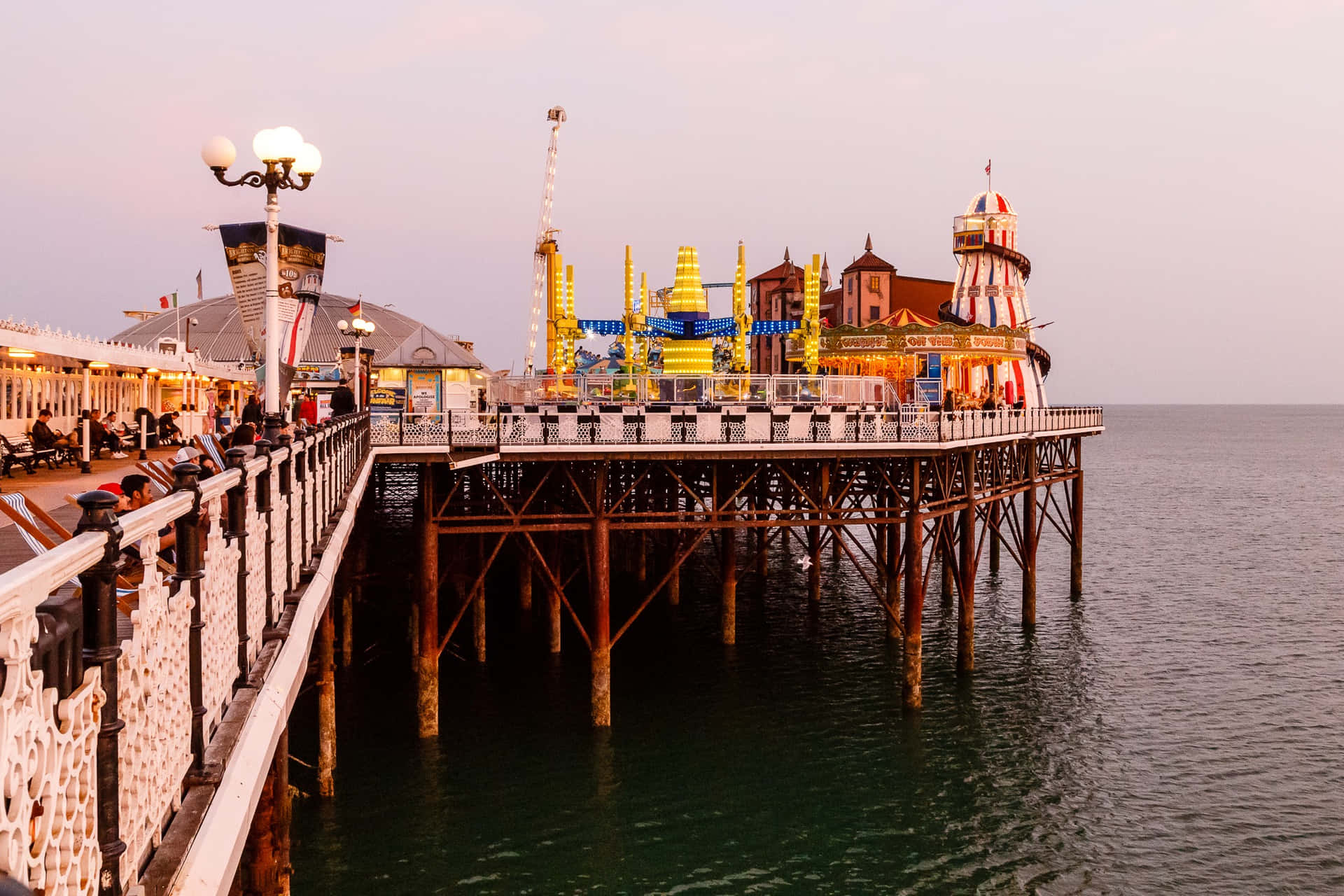 Brighton Pier Background