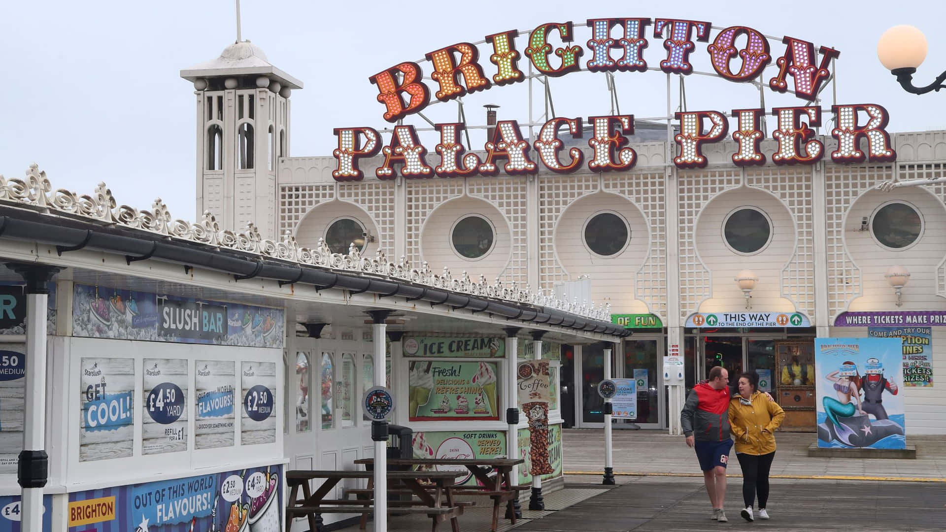 Brighton Pier Background