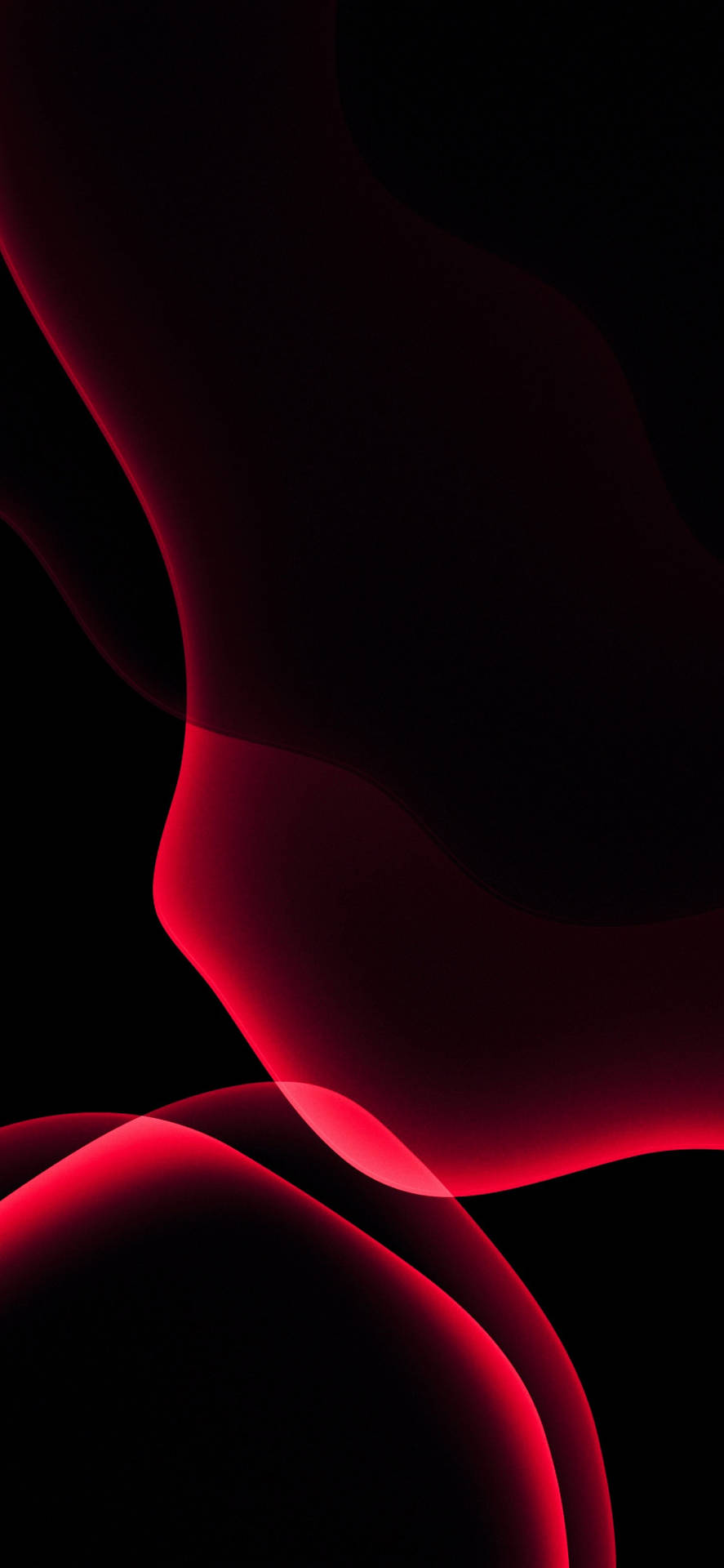 Bring A Dazzling Touch Of Red And Black To Your Iphone Background