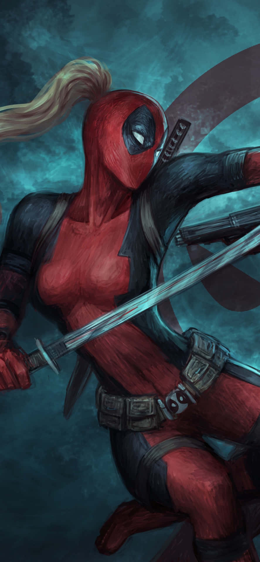 Bring A Superhero To Your Phone With The Deadpool Iphone Background