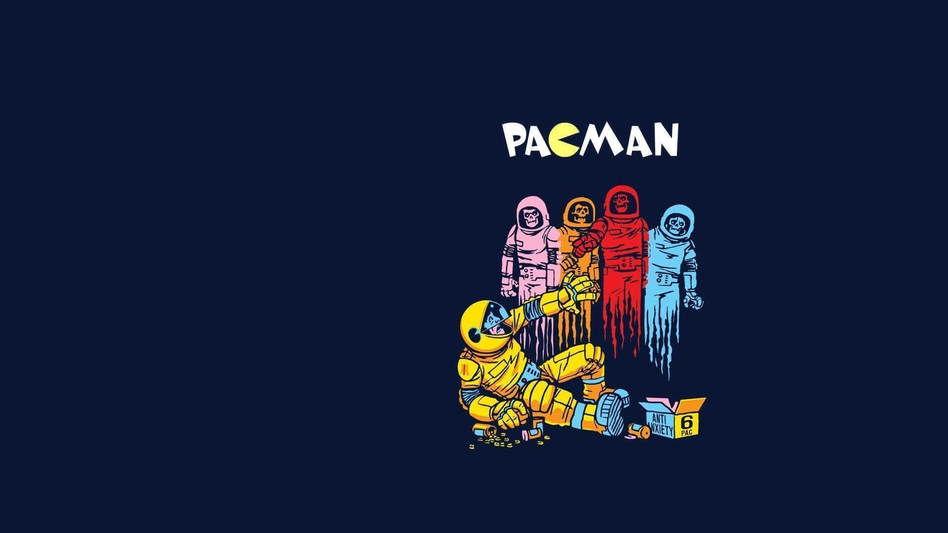 Bring Childhood Memories Back And Play The Classic Pacman Background