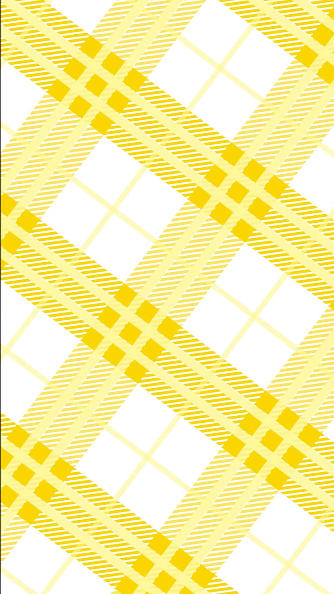 Bring Home The Subtle Beauty Of Aesthetic Yellow Plaid Background