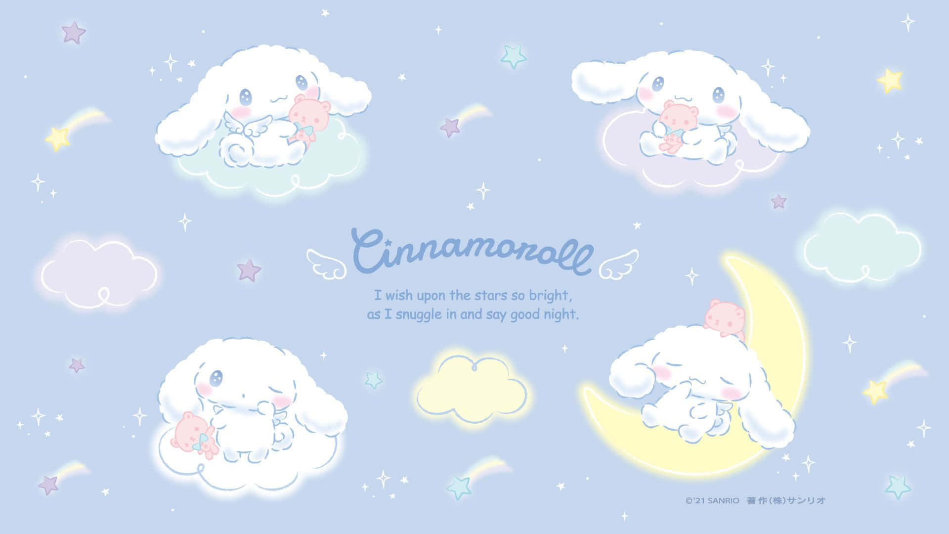 Bring Joy With Cinnamoroll Desktop Background