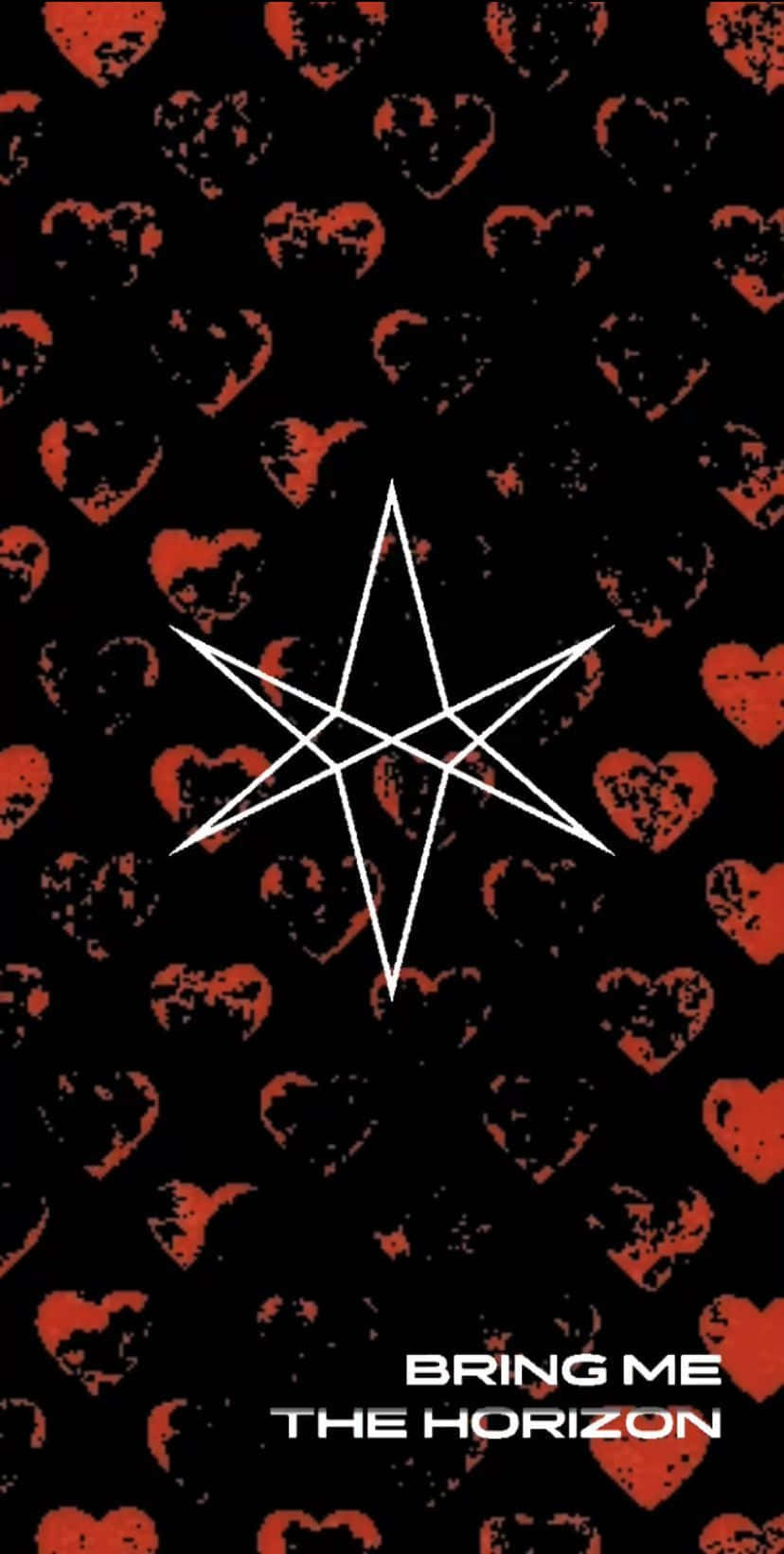 Bring Me The Horizon Star Logo Design Background