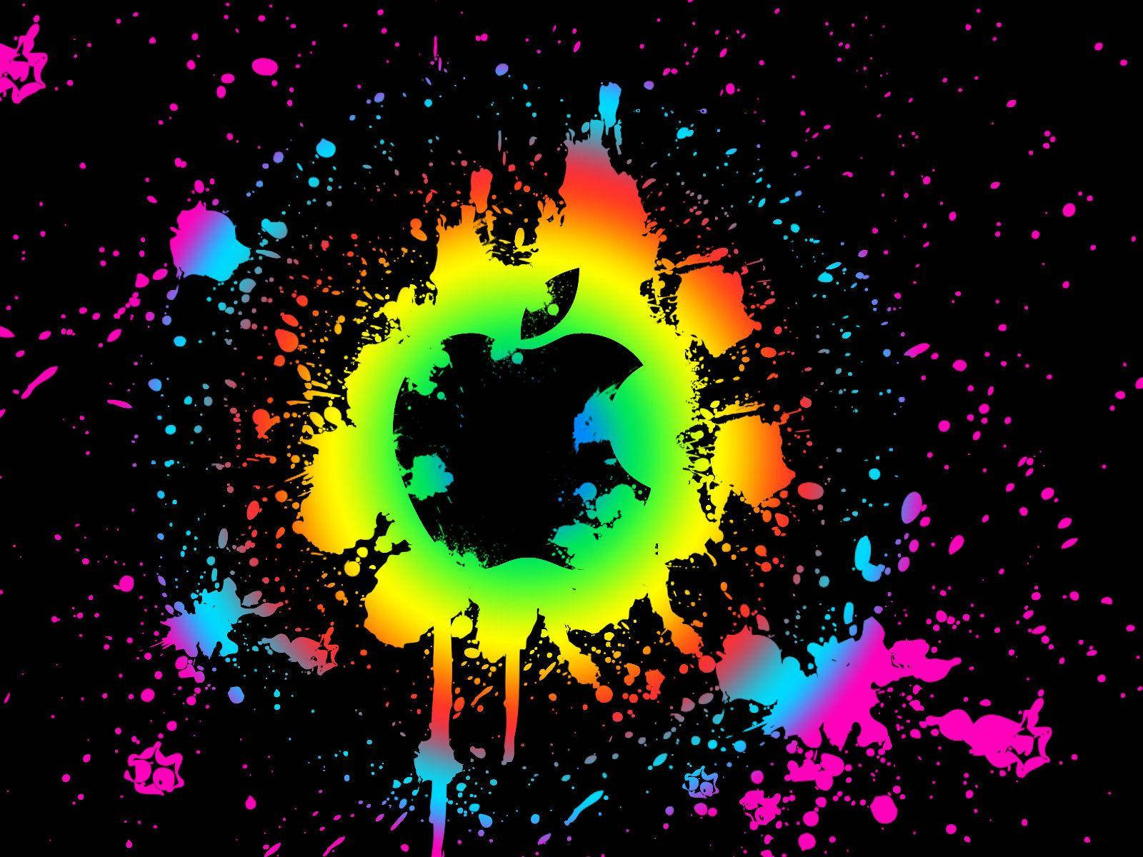 Bring Out Your Inner Artist With These Wild And Stylish Paint Splatter Aesthetic Wallpapers. Background